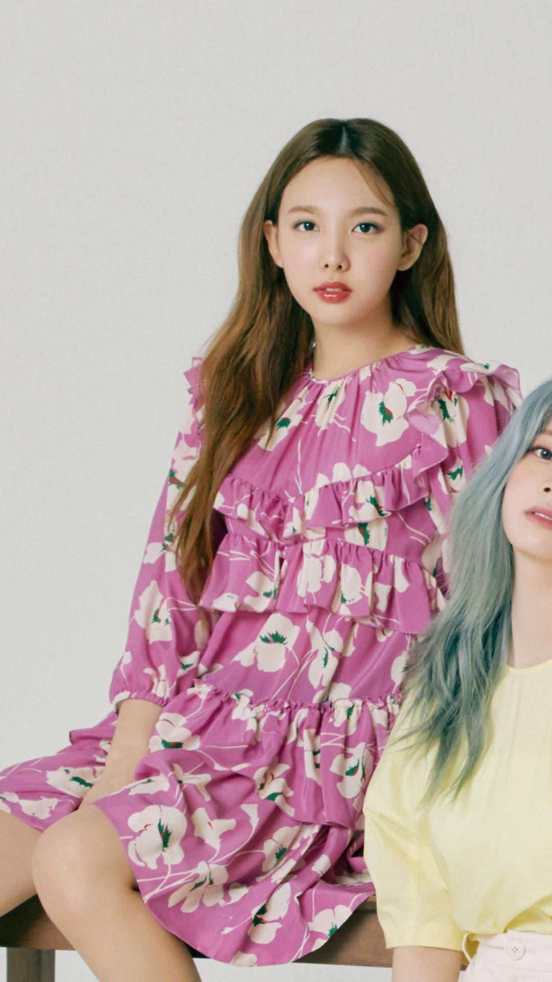 TWICE Nayeon Dahyun Chaeyoung Mina Allure 4K Wallpaper
