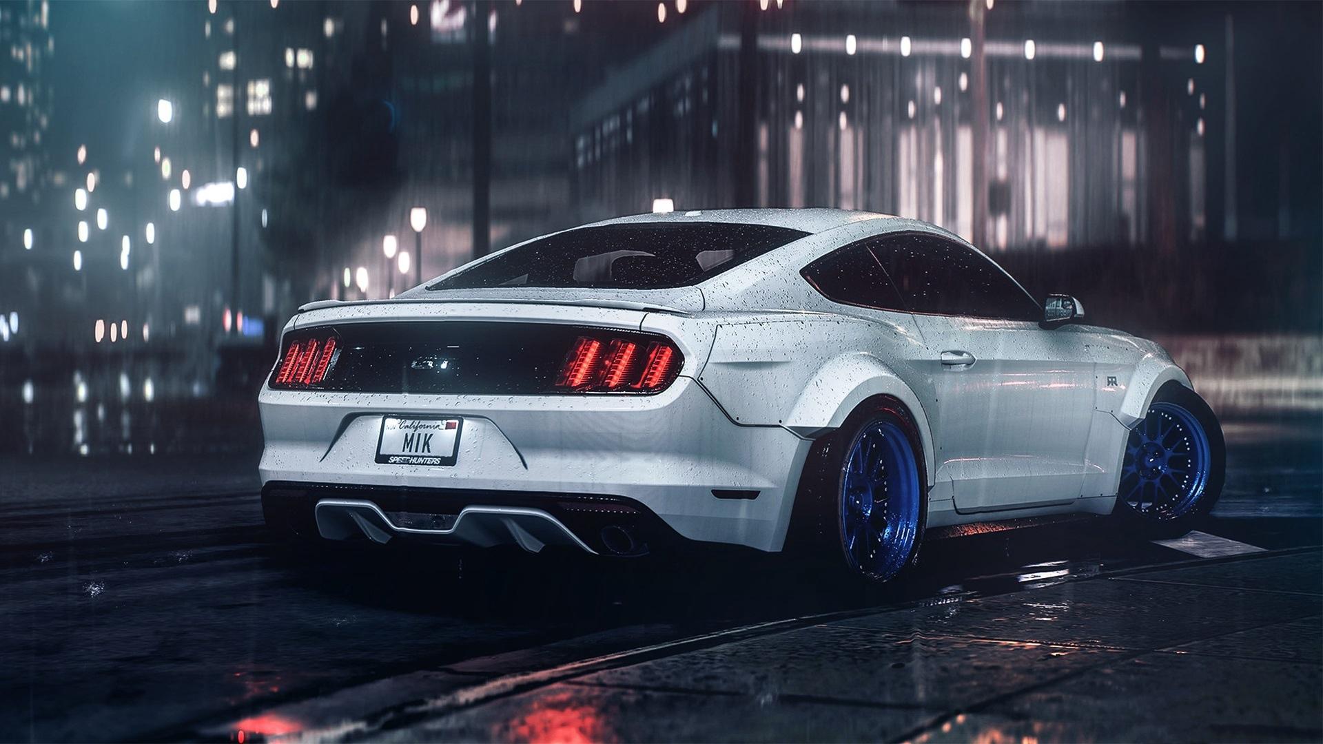 Download wallpaper 1920x1080 ford, mustang, gt, rtr HD