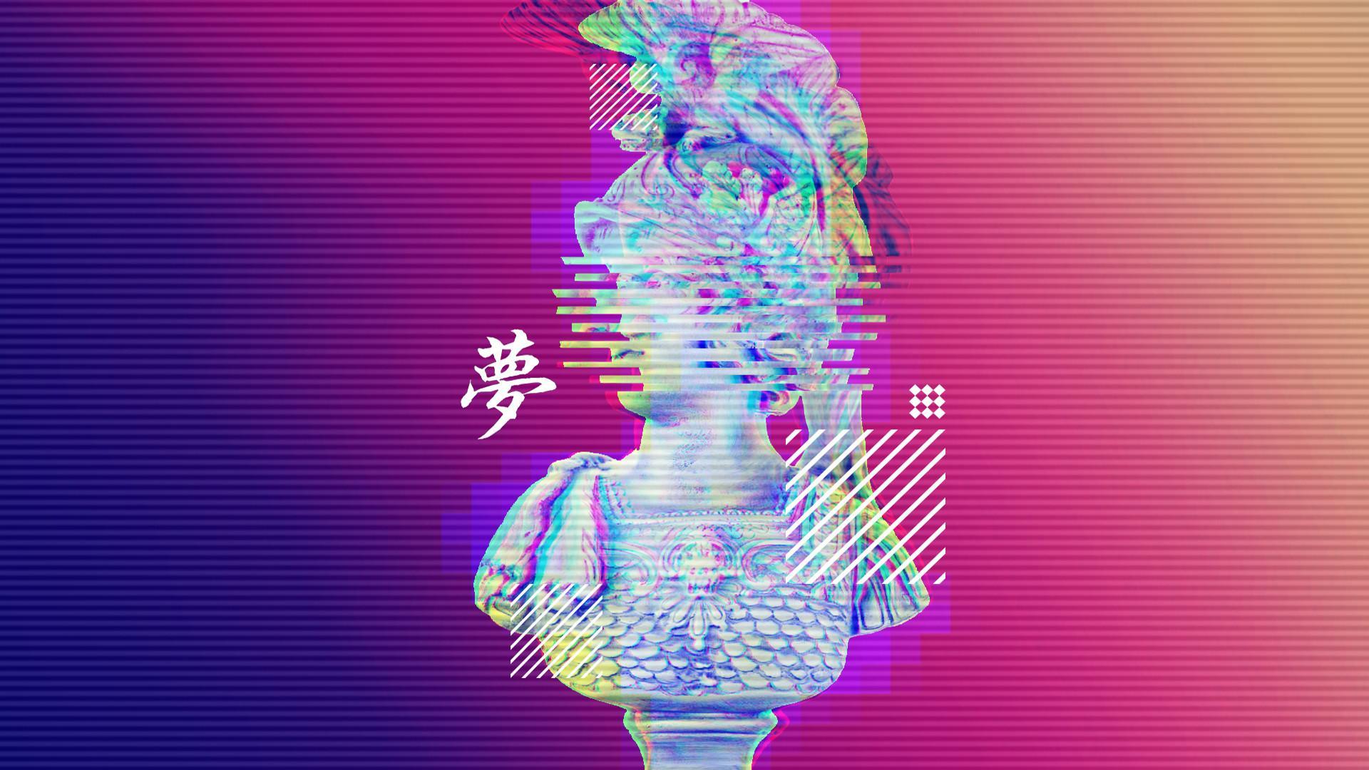pastel vaporwave background