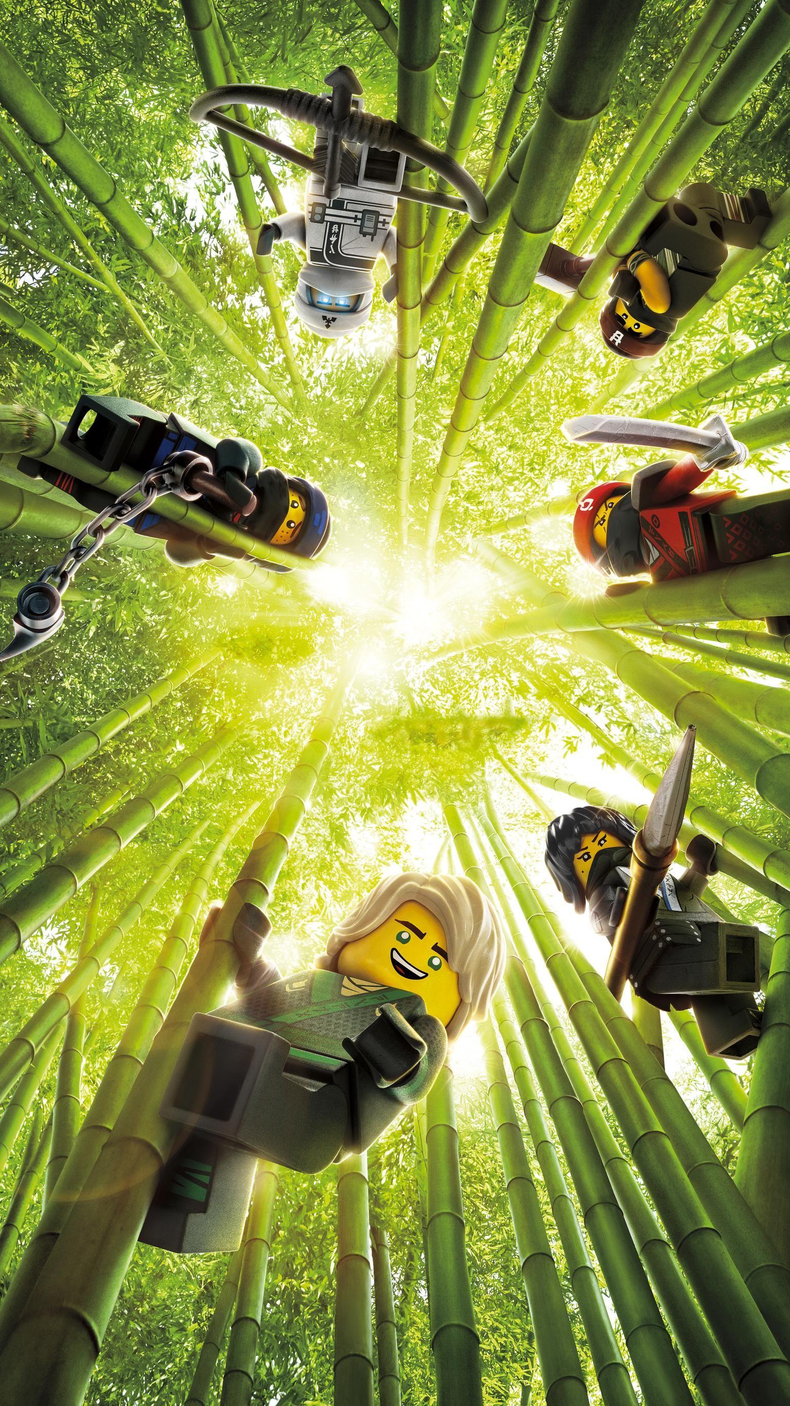 The LEGO Ninjago Movie (2017) Phone Wallpaper. Lego