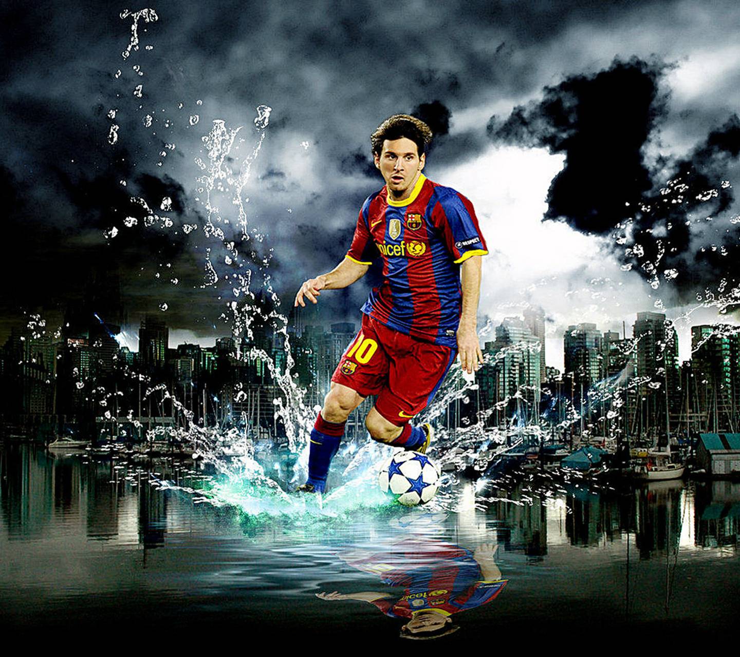 The King Messi wallpaper