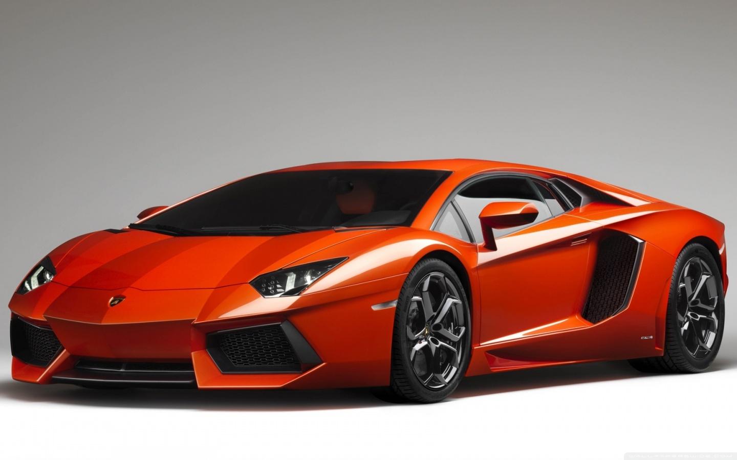 Orange Lamborghini Aventador ❤ 4K HD Desktop Wallpaper