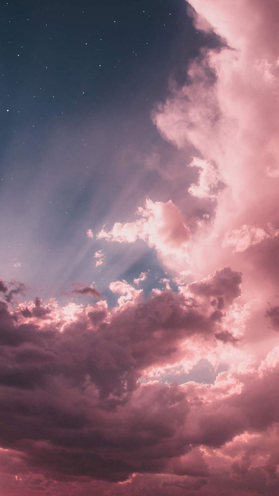 Pink clouds. BoY. iPhone wallpaper, Cloud wallpaper