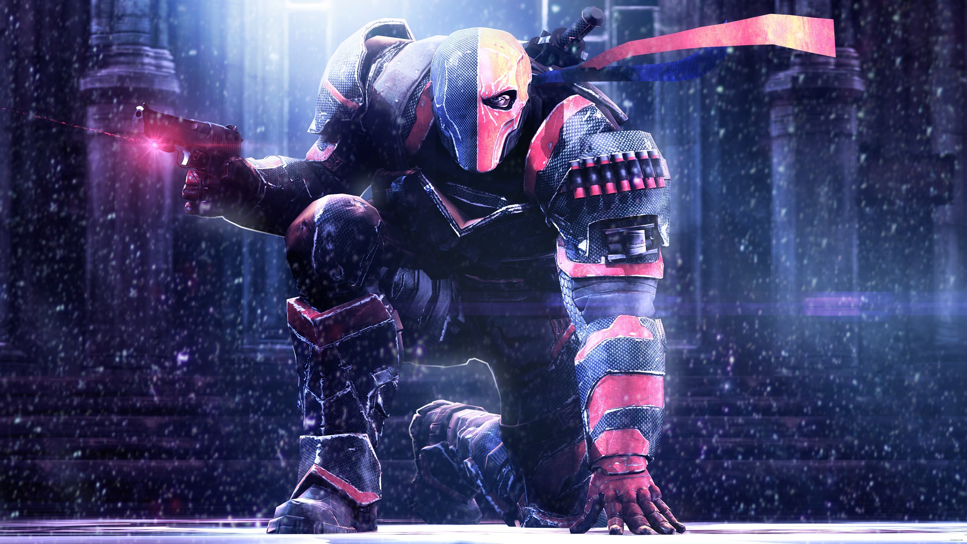 Wallpaper Deathstroke, DC Comics, HD, 4K, Movies