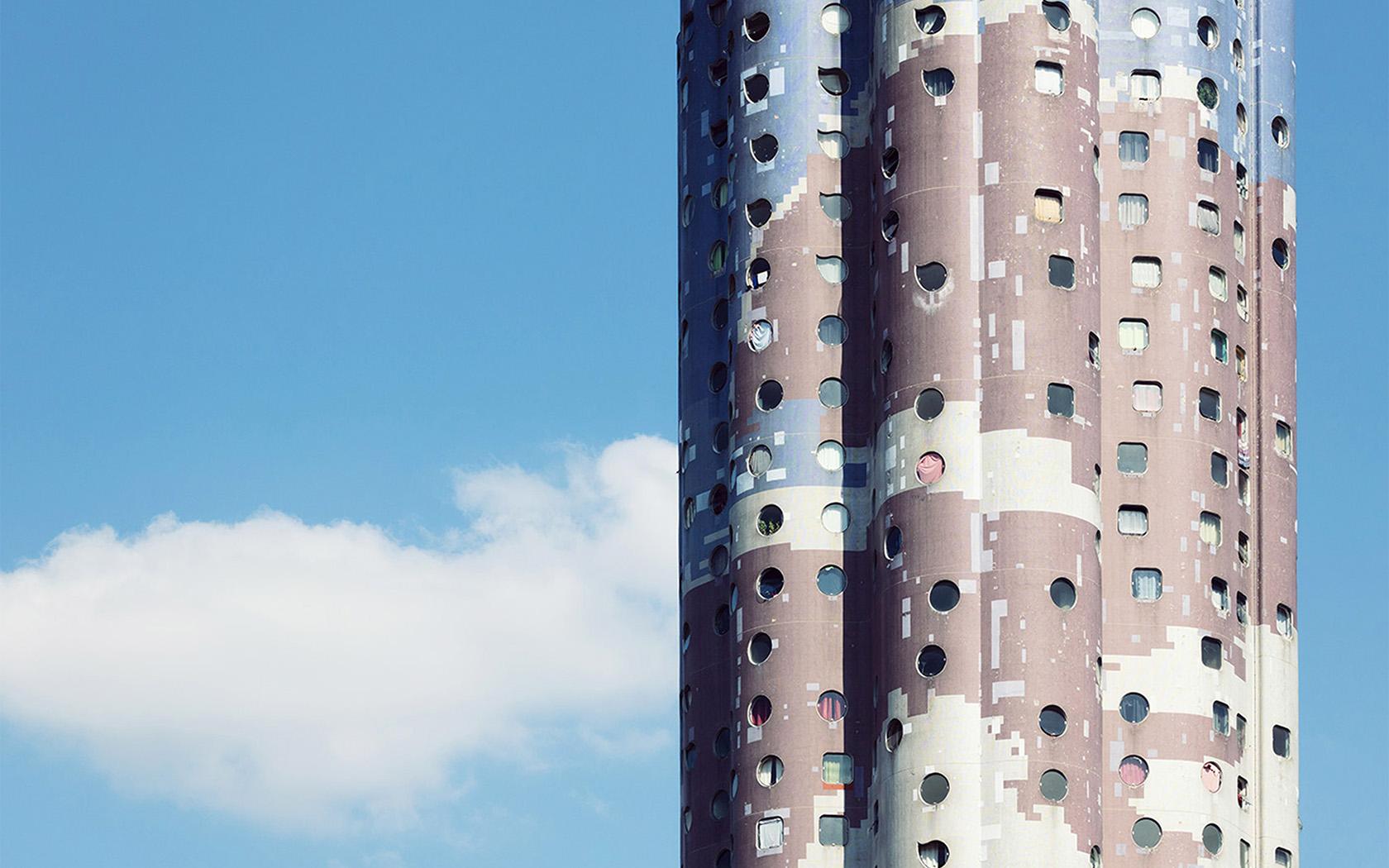 Building Old Art Illustration Wallpaper