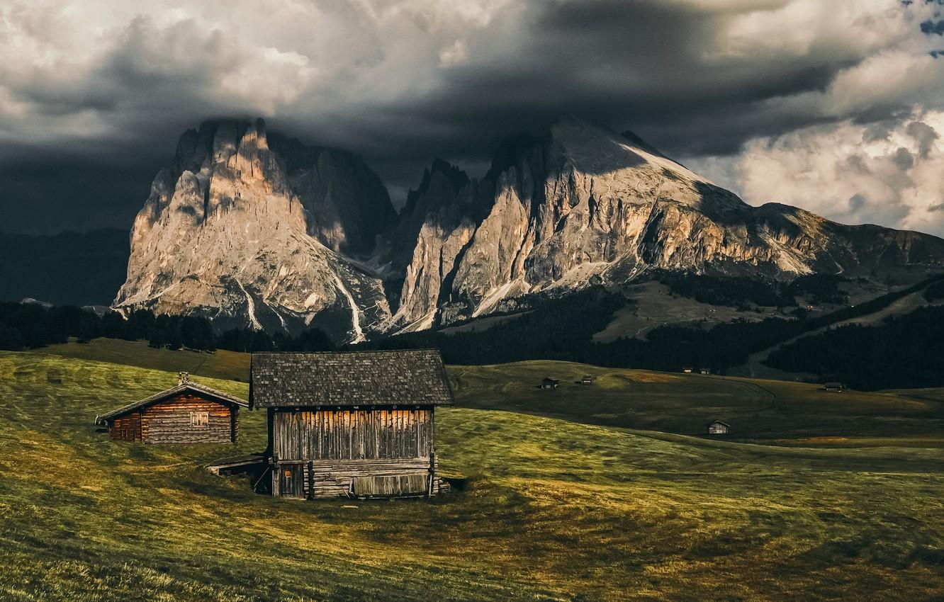 Wallpaper Landscape, Alpe Di Siusi, South Tyrol Image