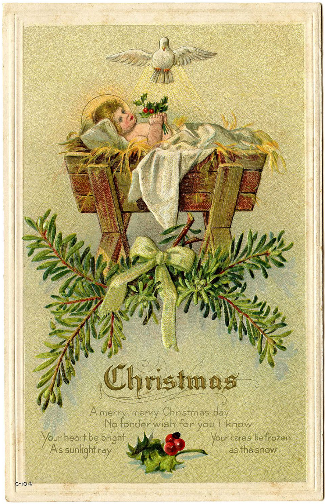 Vintage Christmas Nativity Image! Graphics Fairy