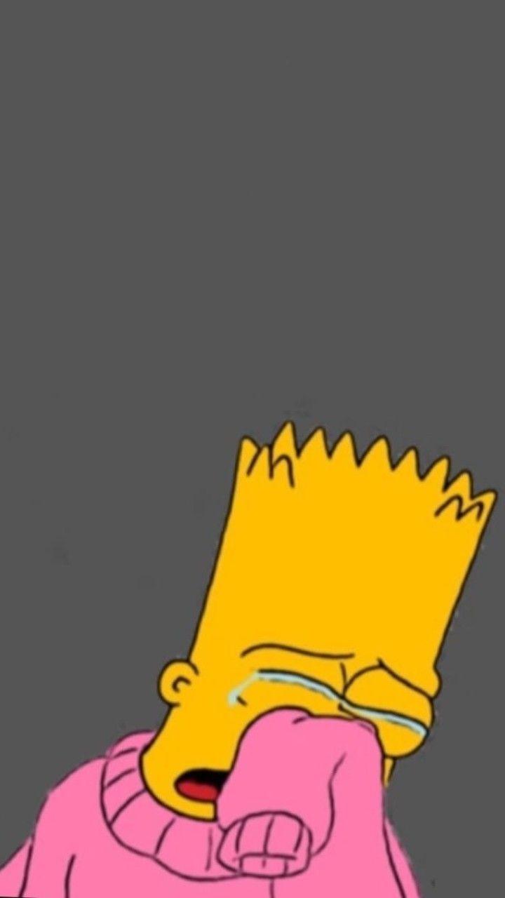 Sad Bart Simpson Wallpaper PC