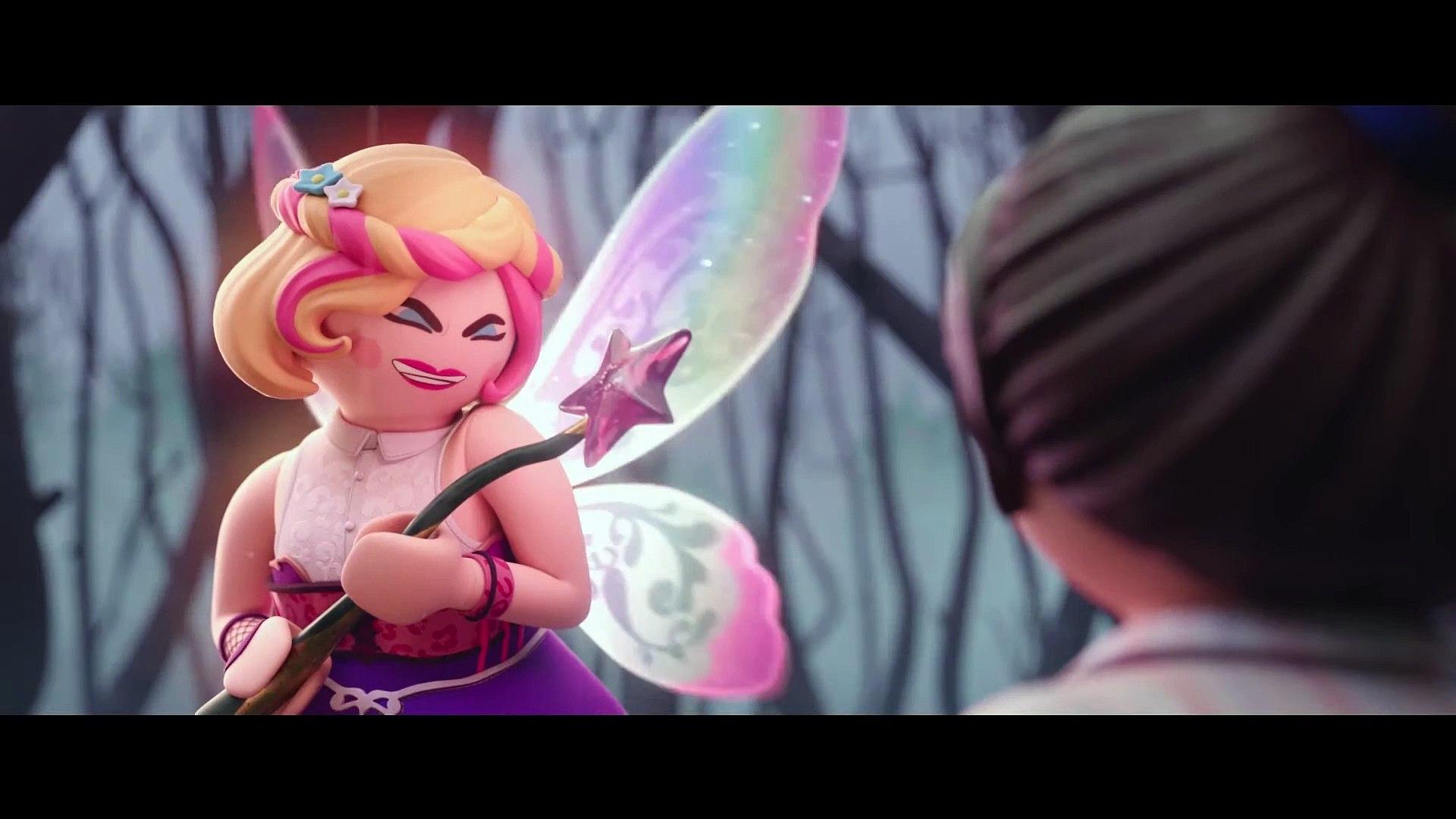PLAYMOBIL: THE MOVIE Trainor transforms into the Fairy Godmother