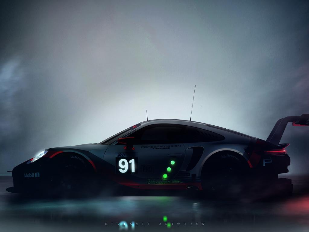 PORSCHE 911 RSR 4k Wallpaper HD, 4k, 5k, 8k