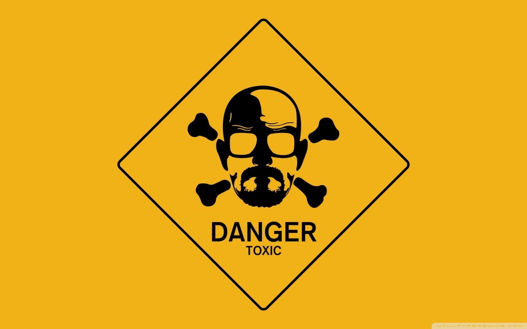 Breaking Bad Walt Danger Toxic Sign Ultra HD Desktop Background Wallpaper for 4K UHD TV, Widescreen & UltraWide Desktop & Laptop, Tablet