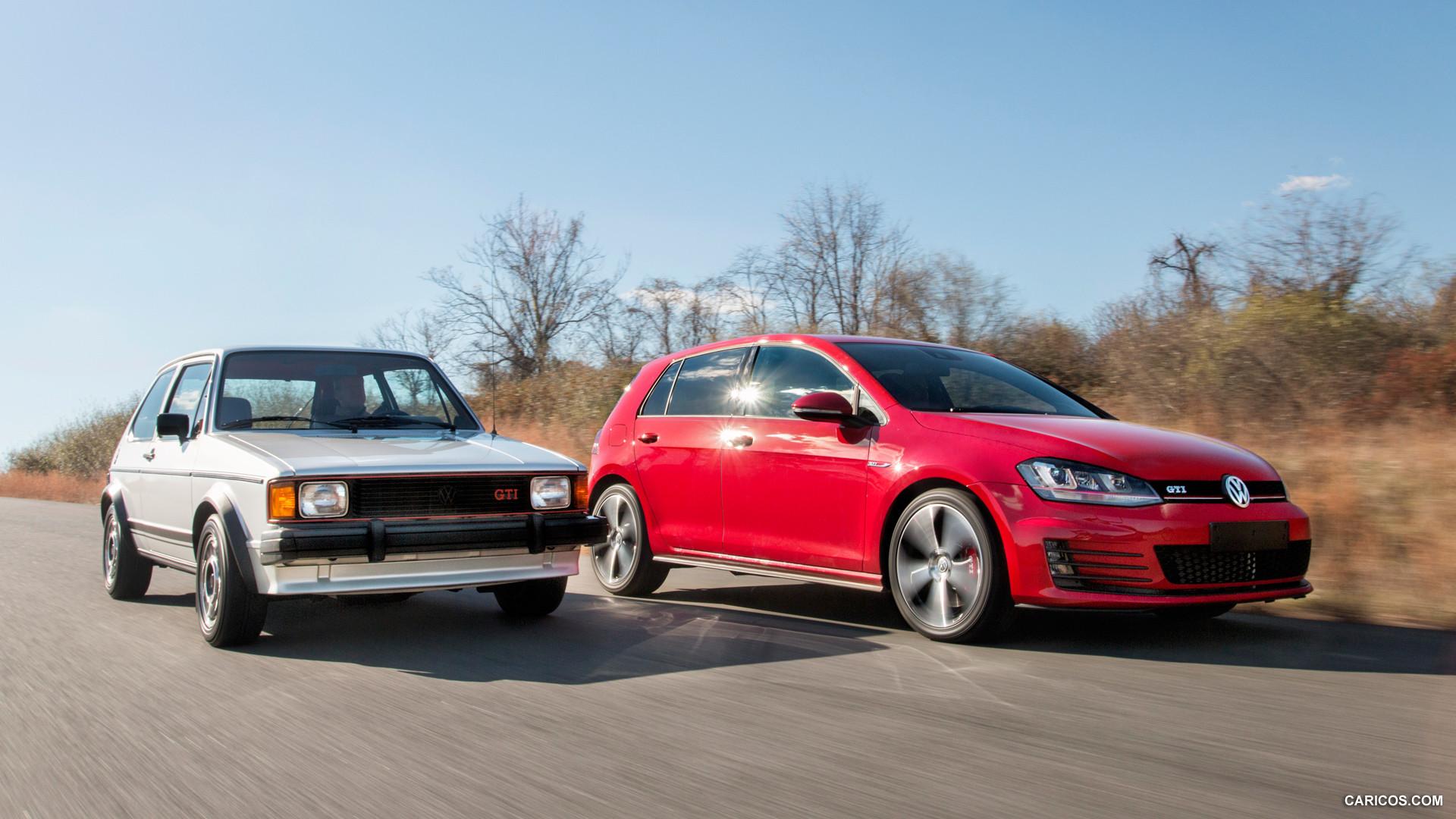 Volkswagen Golf GTI Mk7 (US Spec) And GTI Mk1