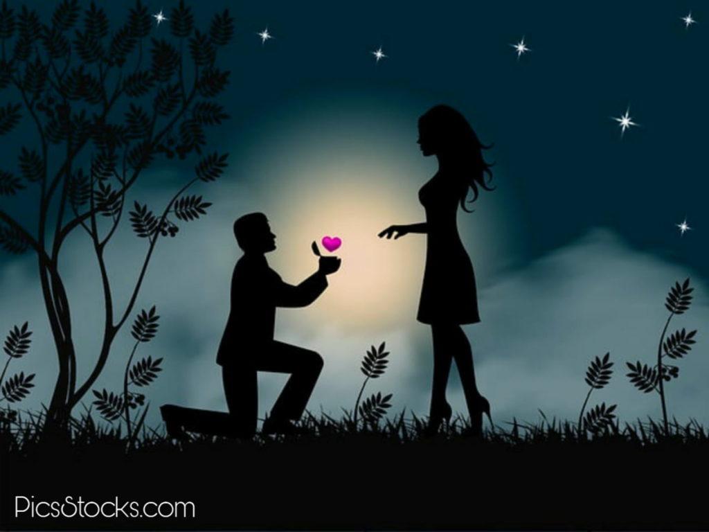 love couple image Sweet Cute romantic wallpaper