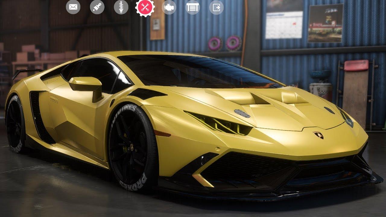 Need For Speed: Payback Huracan Coupe. Tuning Car (PC HD) [1080p60FPS]