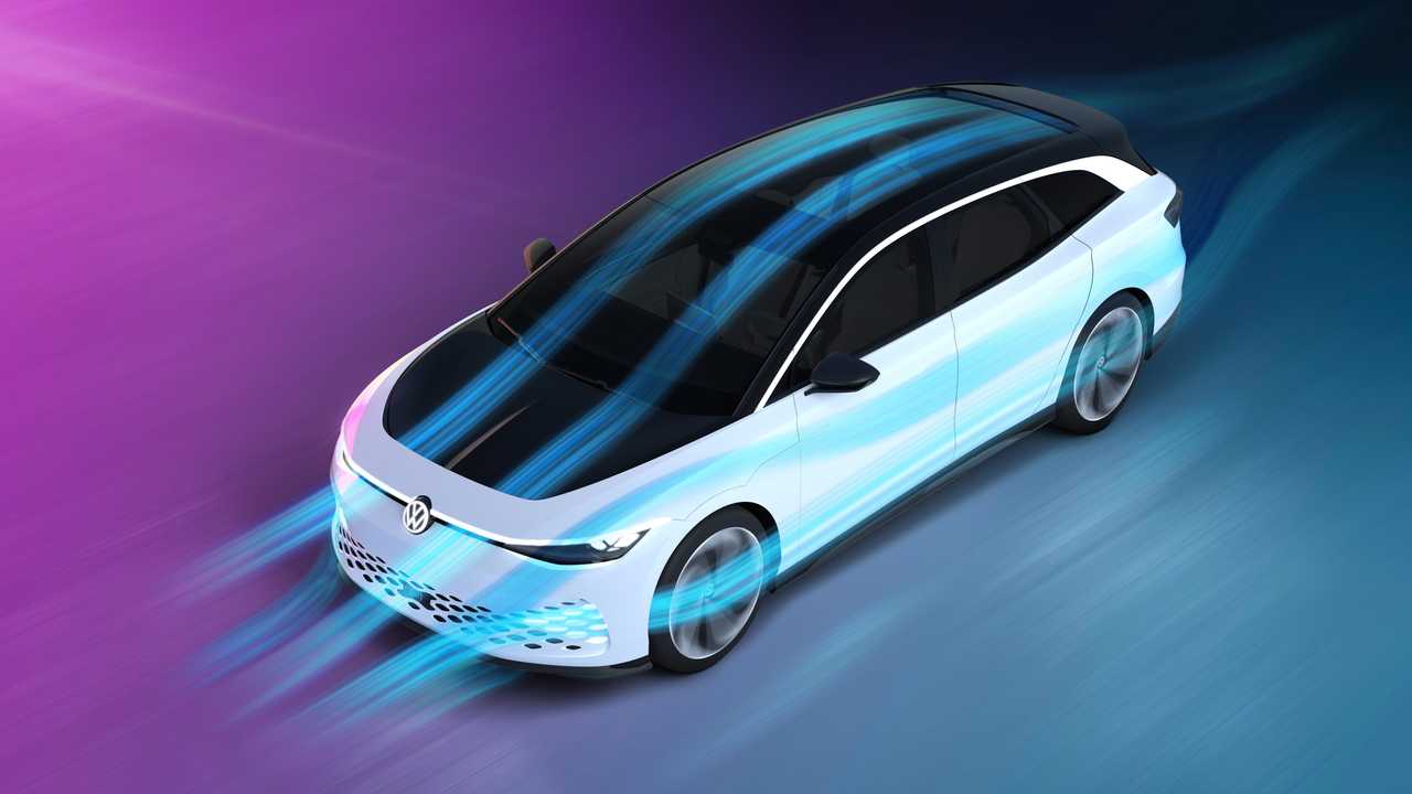 Volkswagen ID Space Vizzion Concept Arrives Previewing