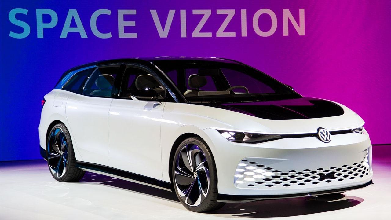 Volkswagen's Space Vizzion concept brings electricity to a