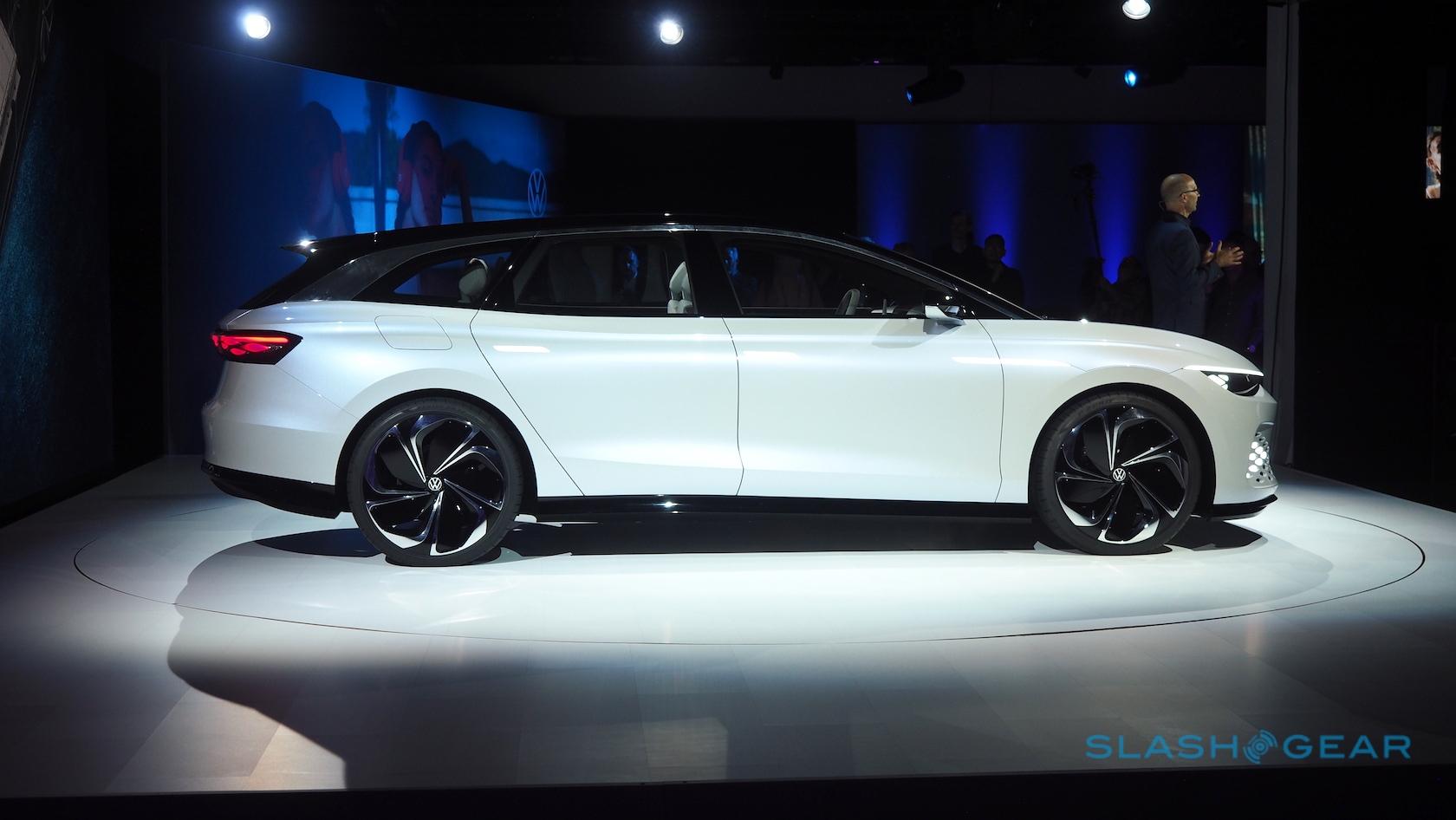The VW ID. SPACE VIZZION is a weird EV sports wagon with a