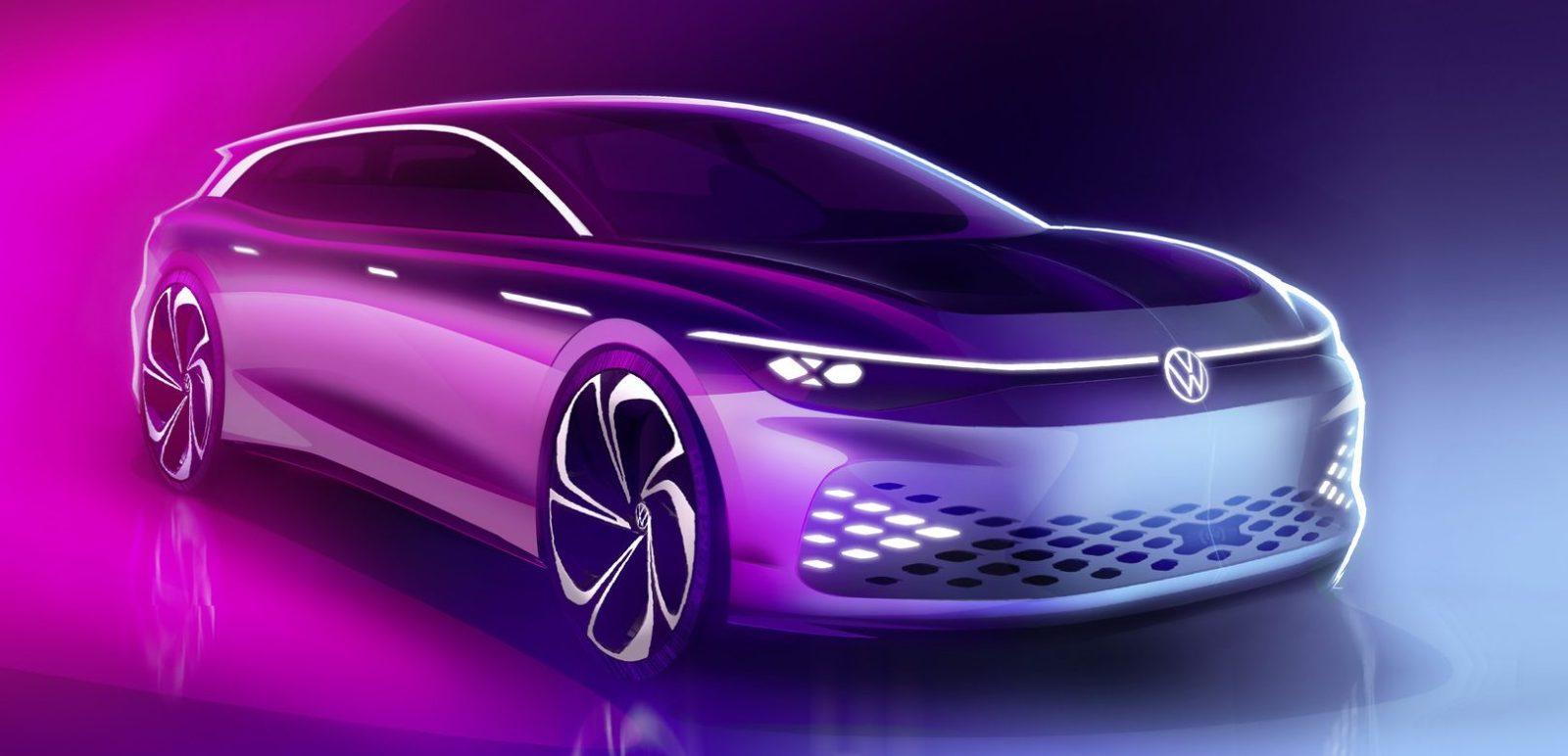 VW releases first image of new electric wagon concept to