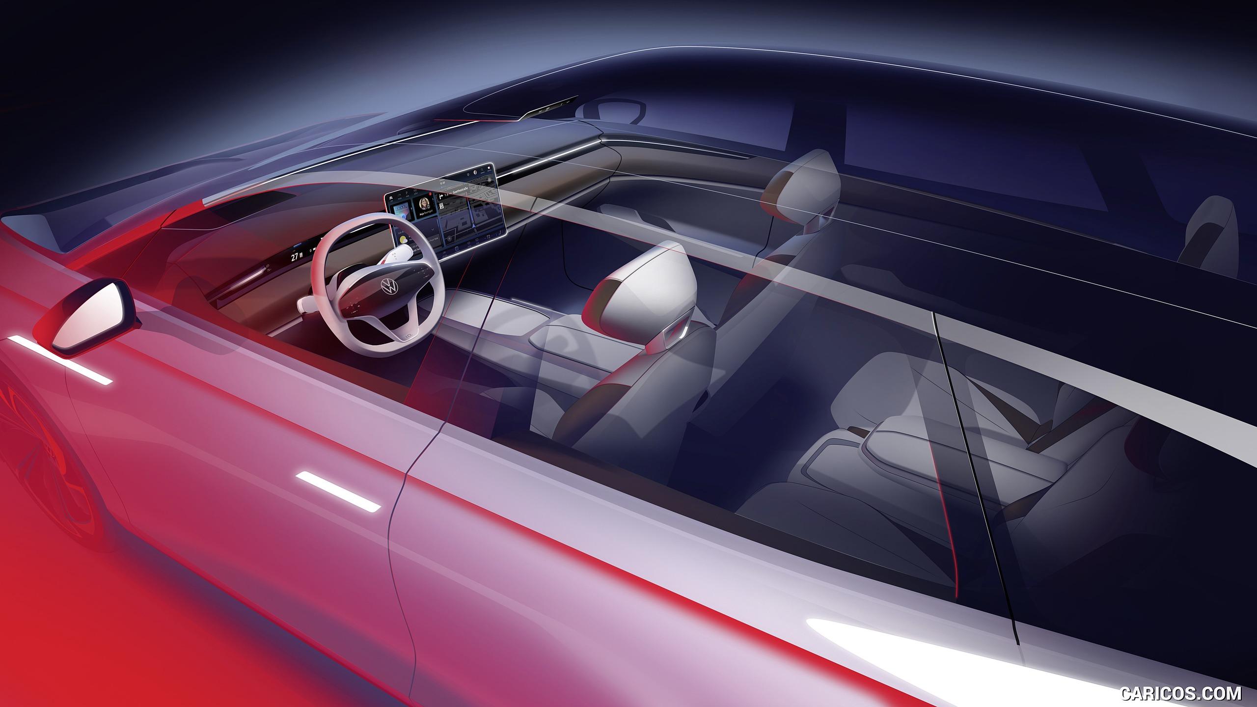 Volkswagen ID. SPACE VIZZION Concept Sketch