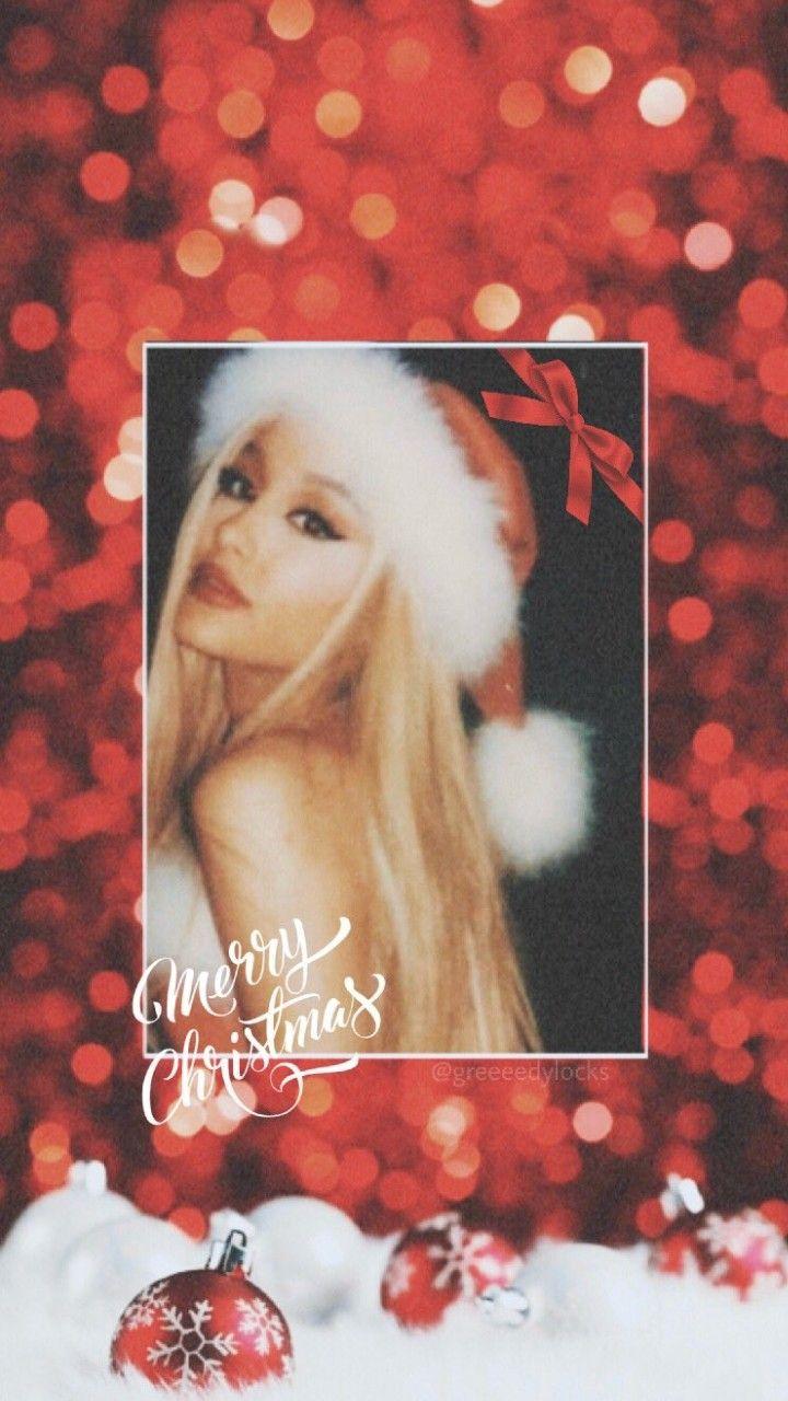 Merry Christmas by AG. Ariana grande wallpaper