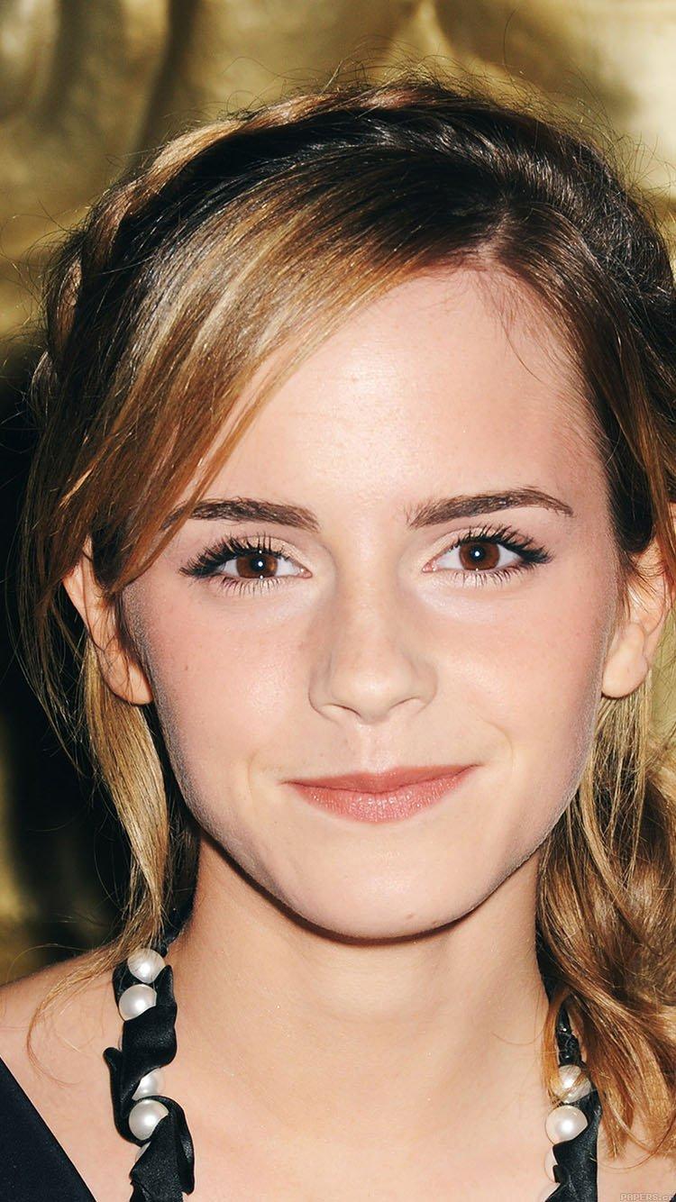iPhone 6 Wallpaper emma watson dress girl face