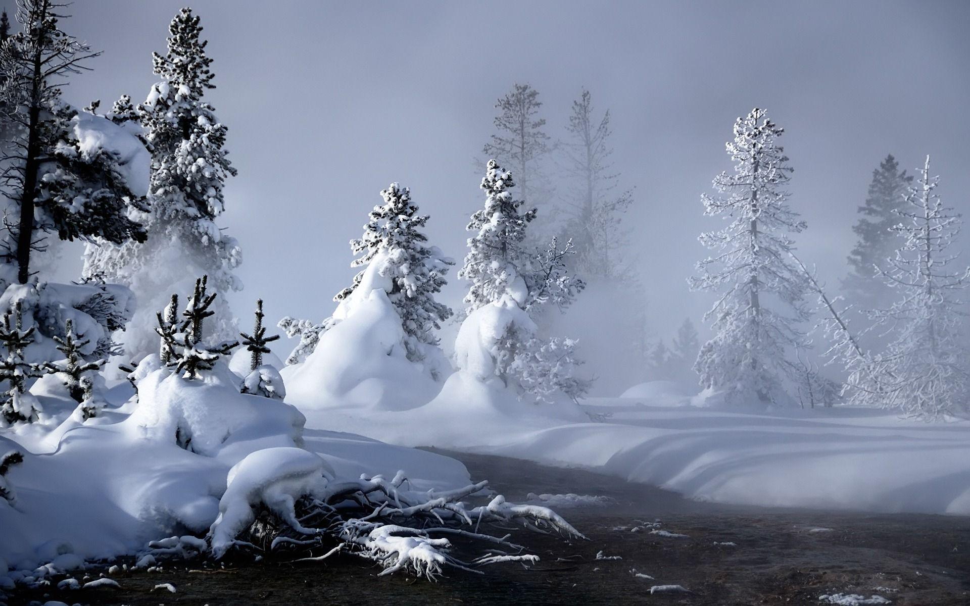 3D Winter Scenes Wallpaper