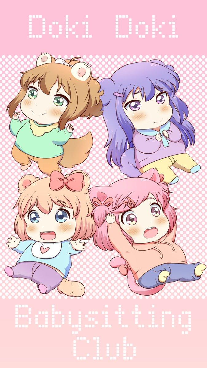 Doki Doki Babysitting Club on Tumblr