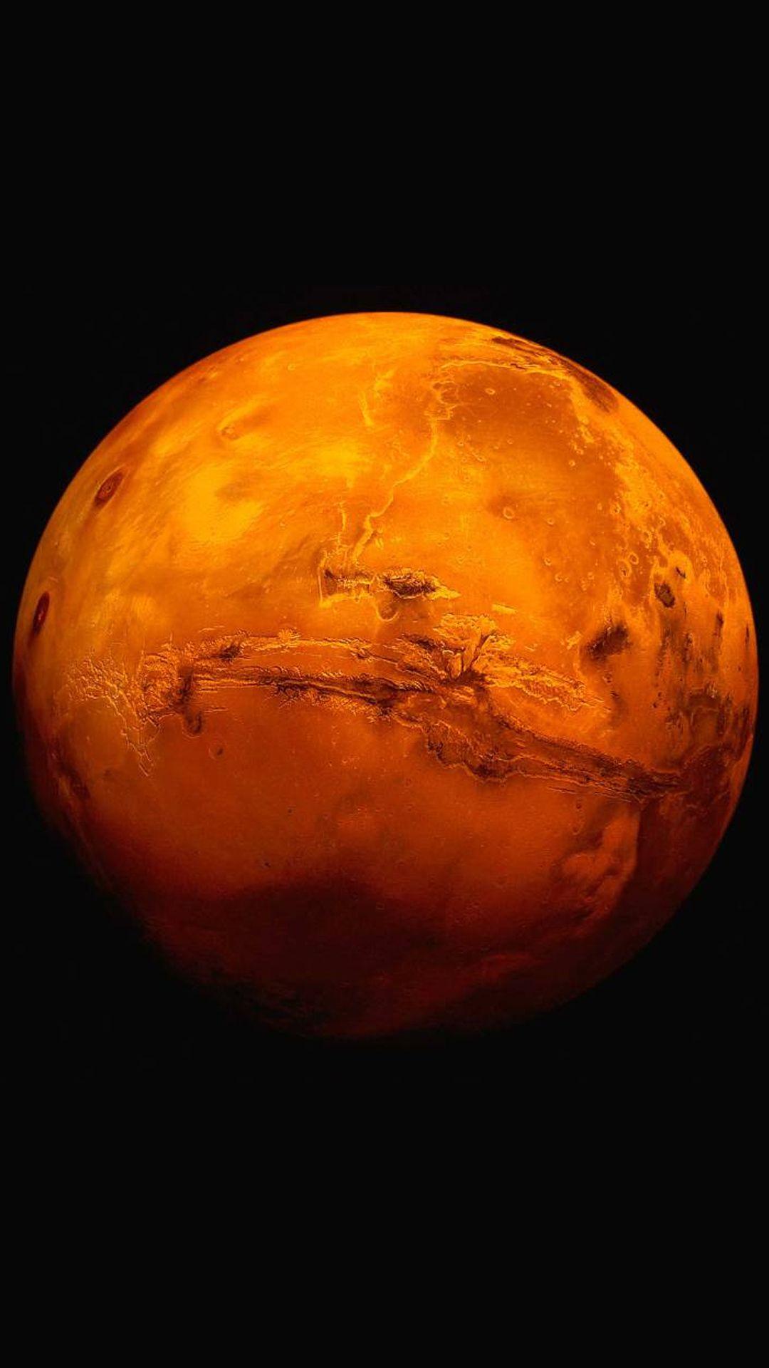 Mars Planet Full View iPhone HD Wallpaper. Space