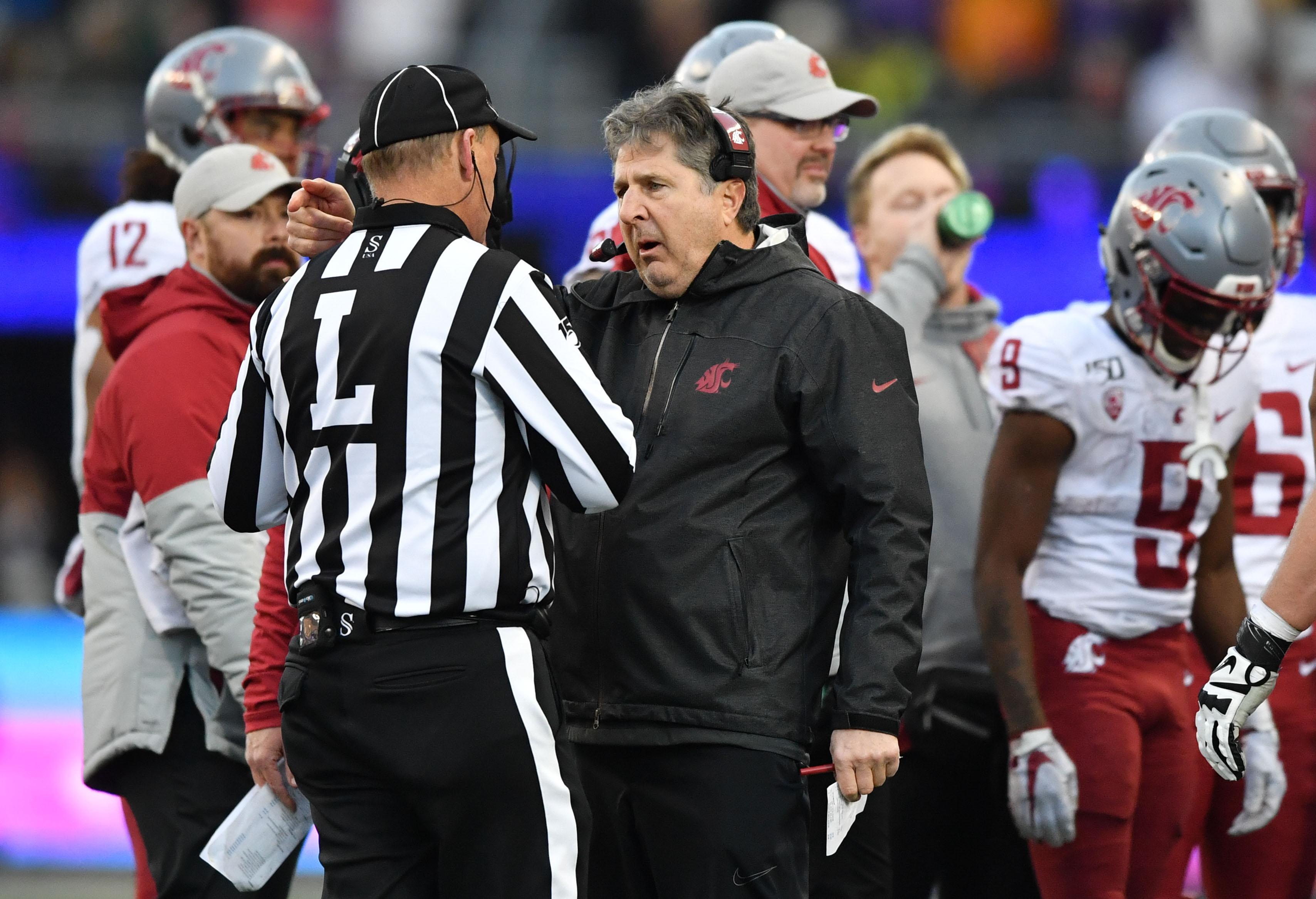 After 31 13 Apple Cup Loss, Washington State's Mike Leach