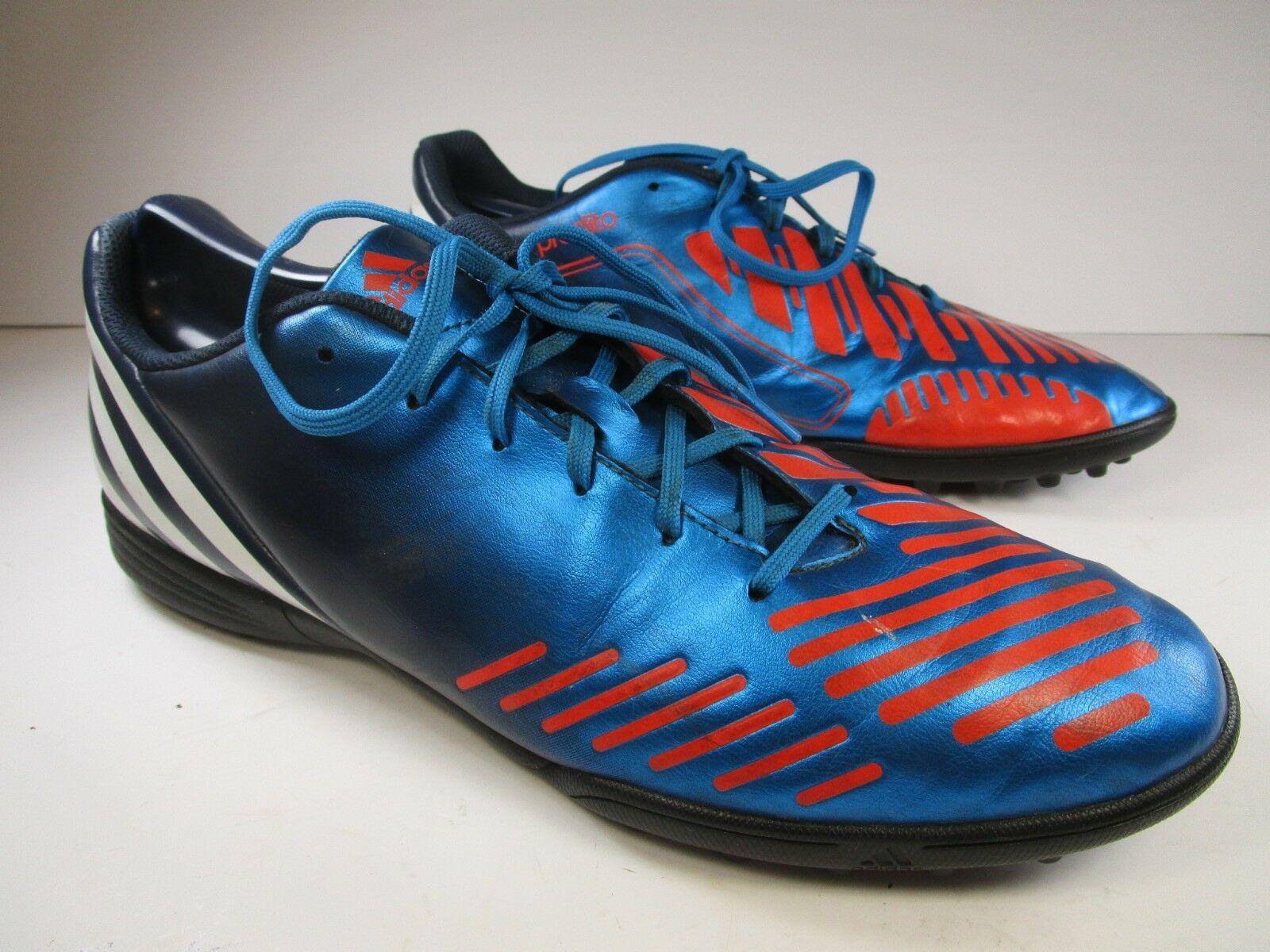 Adidas Predator Predito LZ TRX Indoor Soccer Shoes Men’s US Size 12 Blue