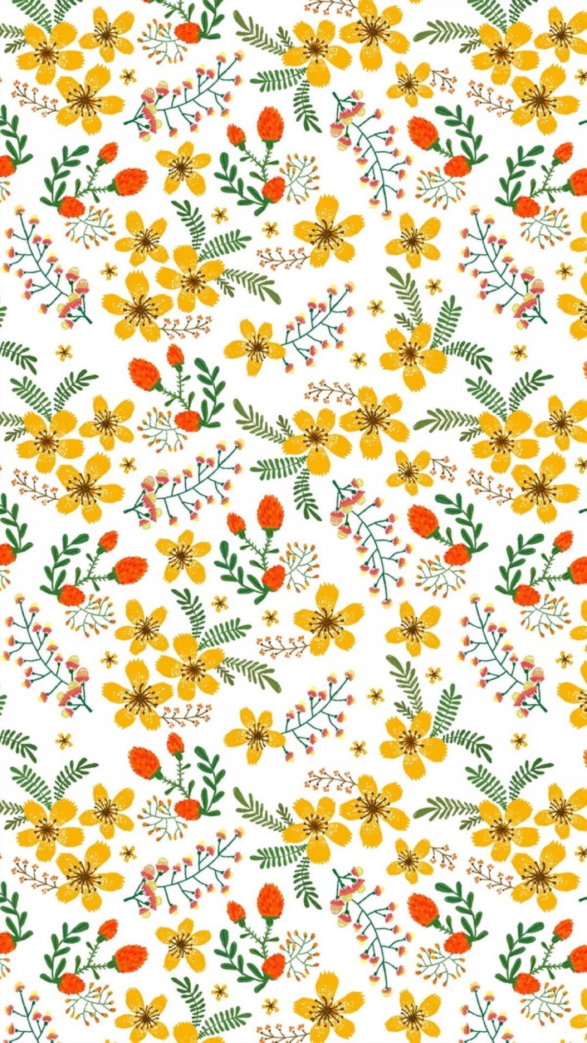 new design for skirt. Flower wallpaper, iPhone