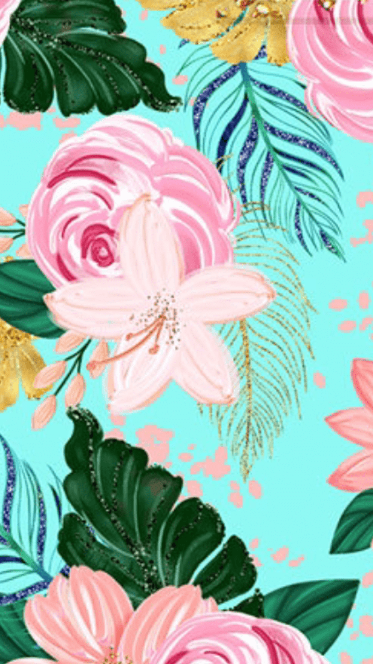 Flower iPhone Wallpaper, Pretty Patterns, Gaia, Aesthetics