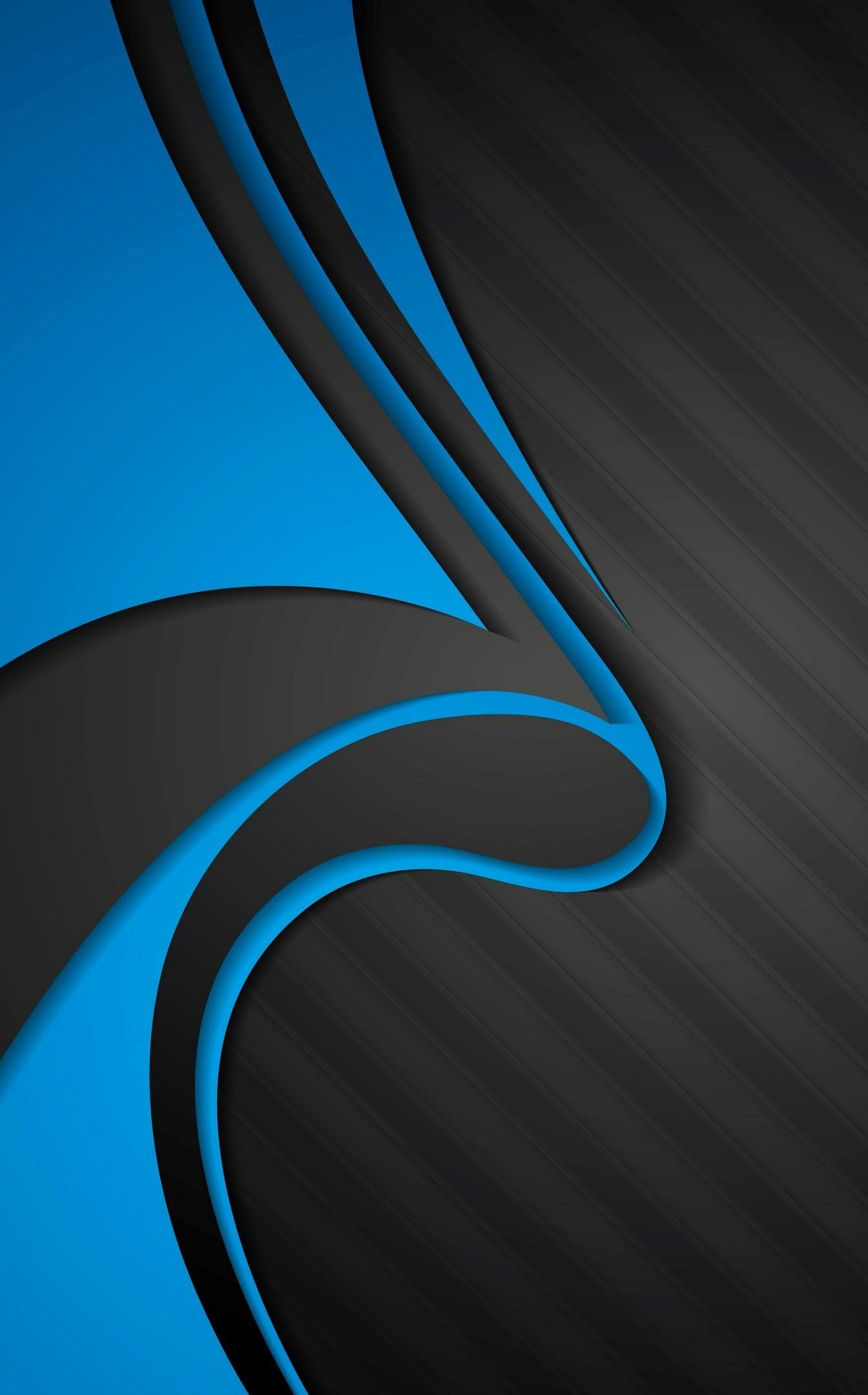 Merry Christmas Neon Blue Light Android Wallpaper