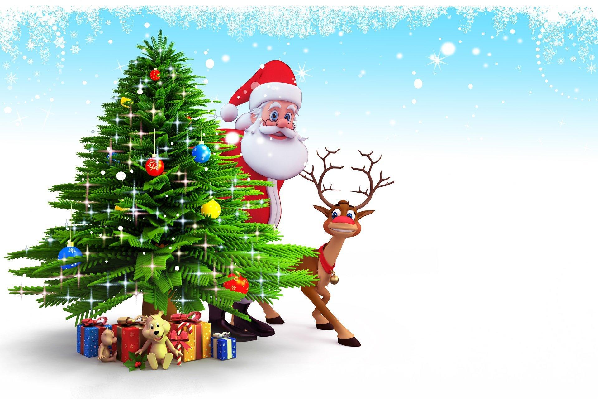 Santa Claus Christmas wallpaper for Desktop and Mobile