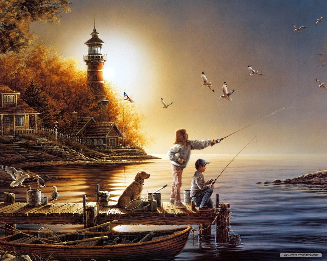 Terry Redlin Wallpaper