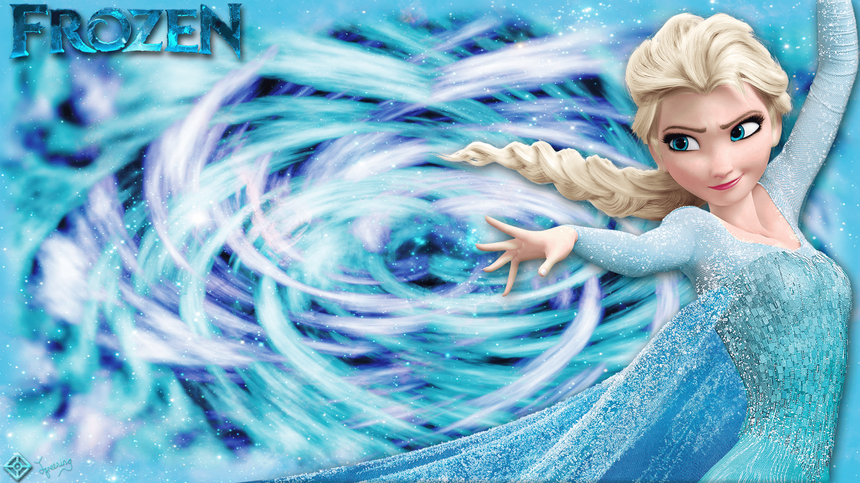 Elsa Frozen Wallpaper HD. Wallpaper, Background, Image, Art