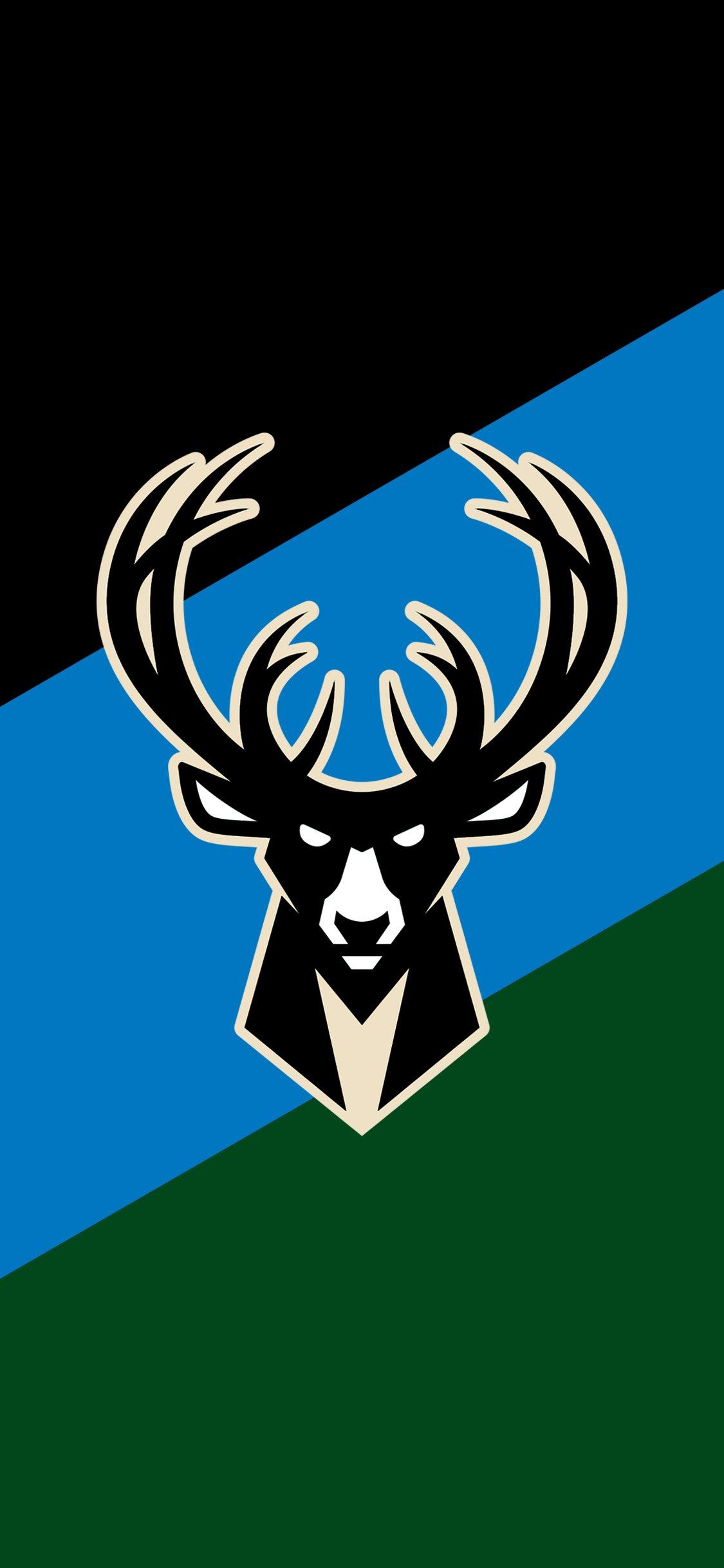 Milwaukee Bucks Logo iPhone Wallpapers