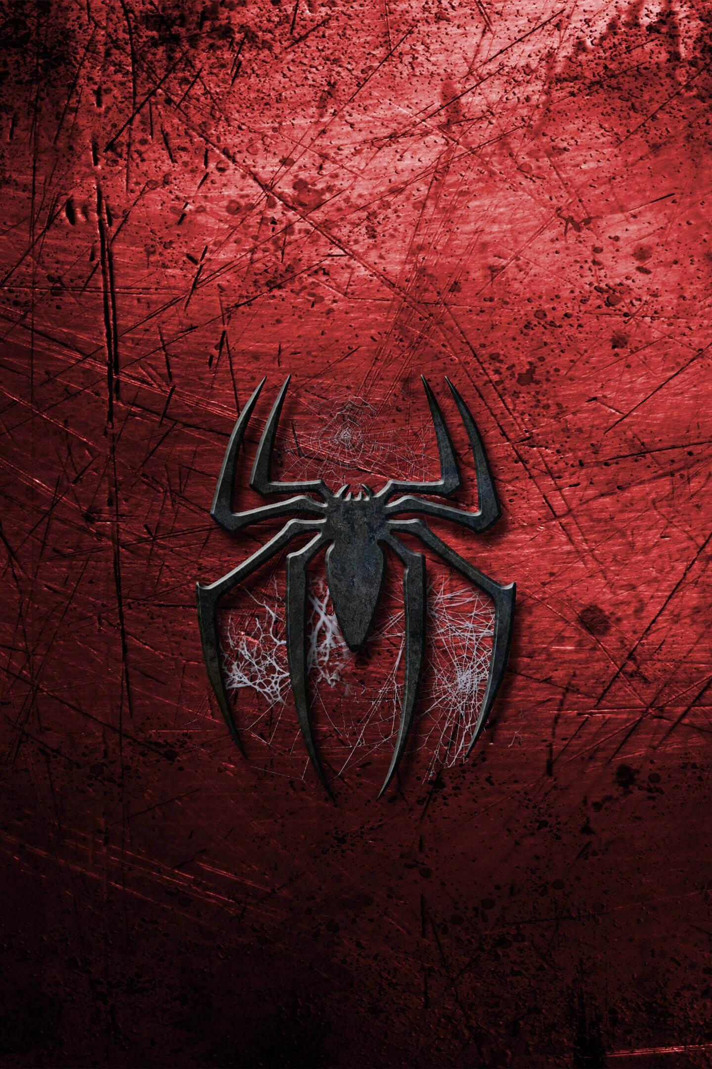 Download Grungy Spider Man Logo HD Wallpaper For Galaxy, HD