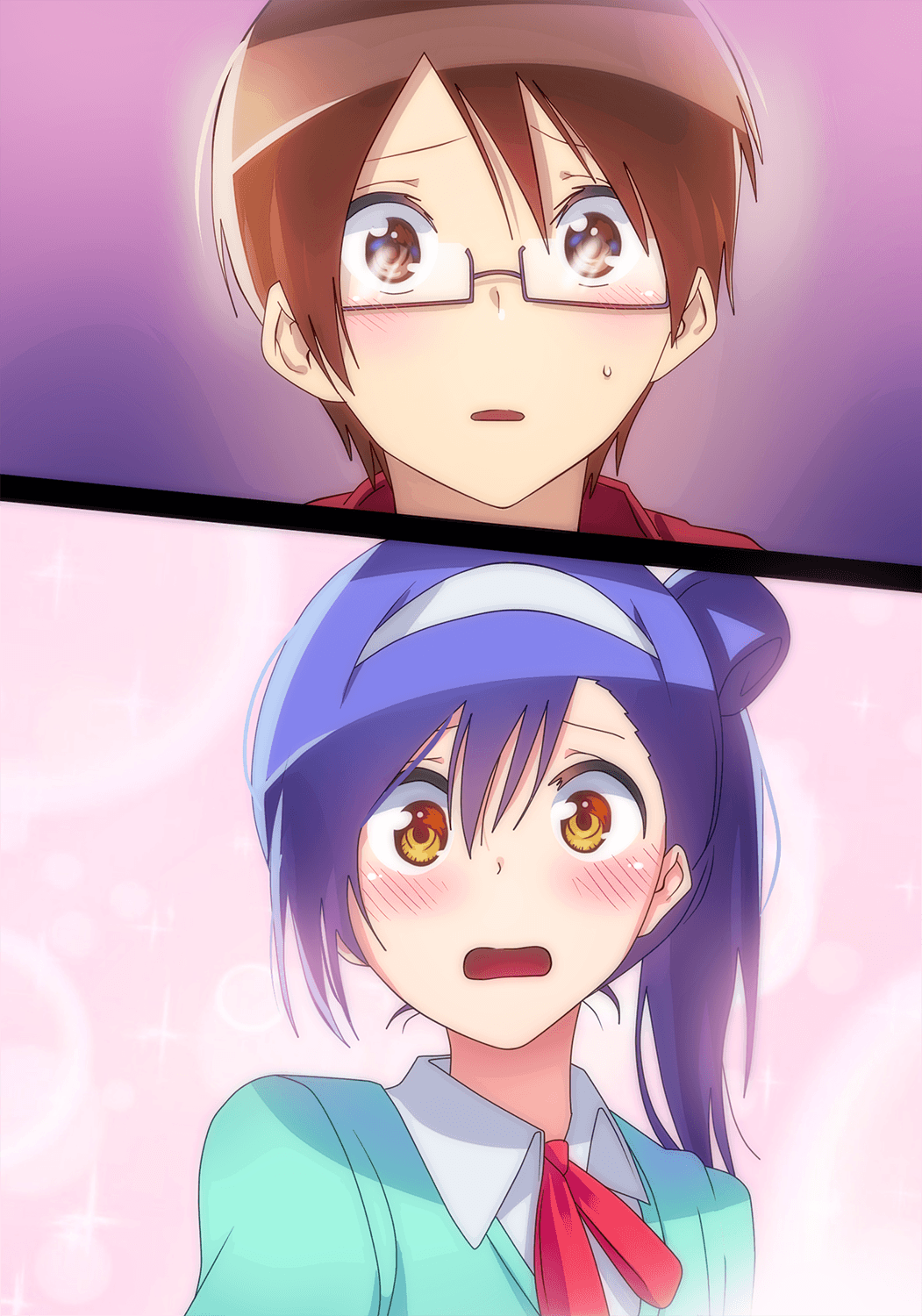 Fumino can't resist the moe. Color by /a