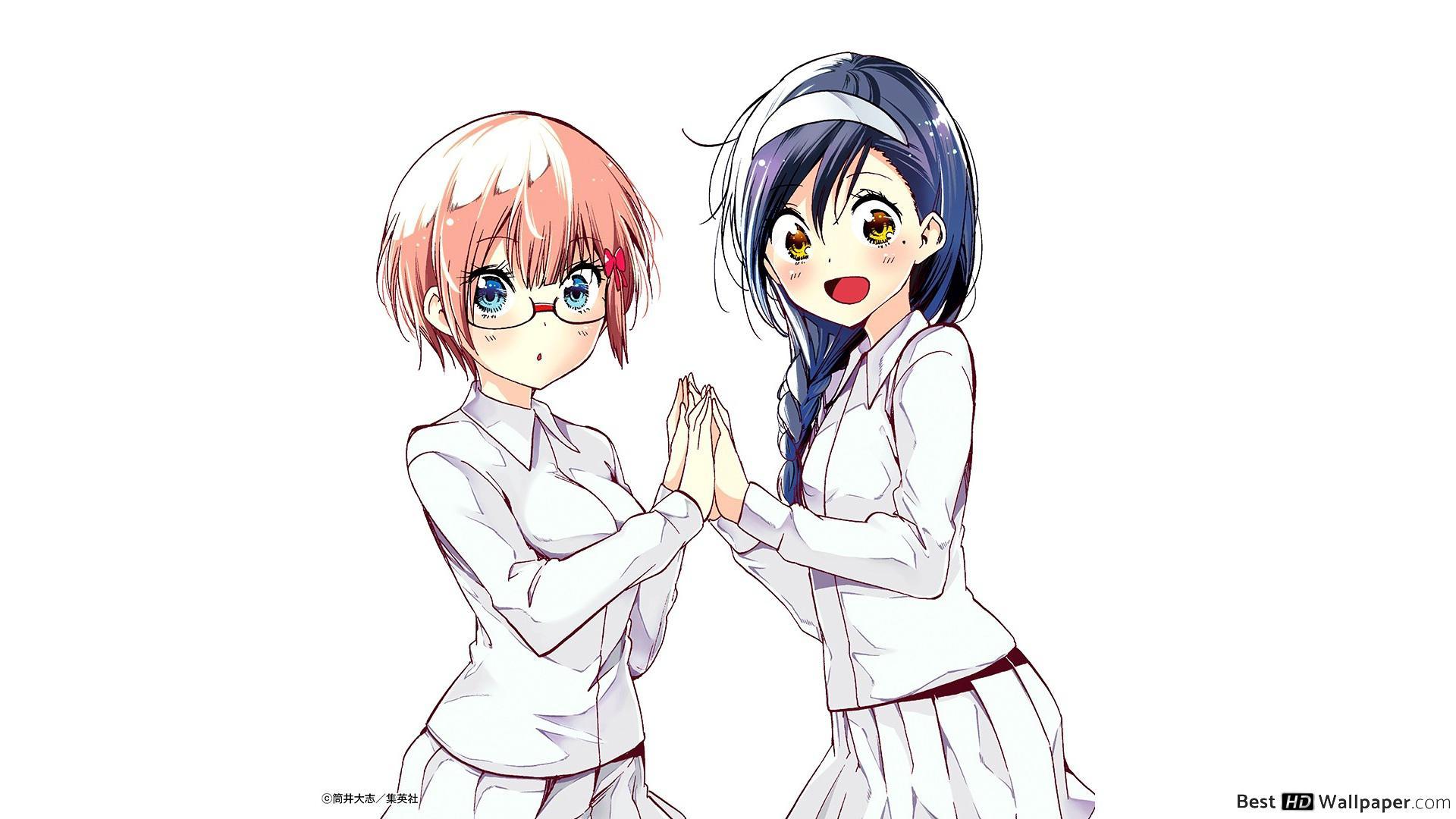 We Never Learn Tsutsui & Fumino Furuhashi HD wallpaper