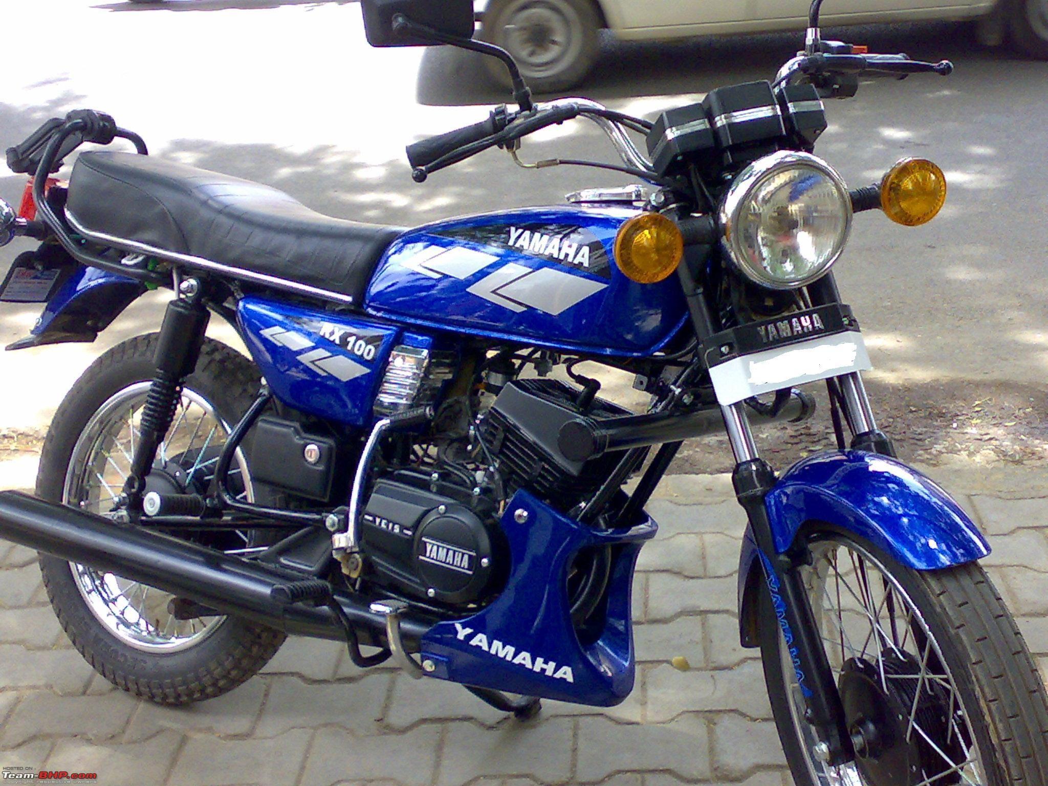 Modified Yamaha Rx100 Image Rx 100 Blue Color, HD