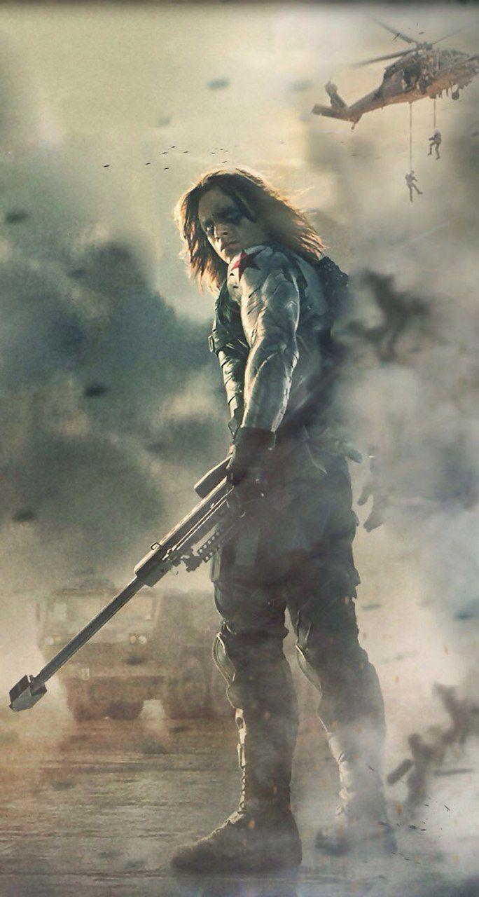 Winter Soldier iPhone Wallpaper Free Winter Soldier