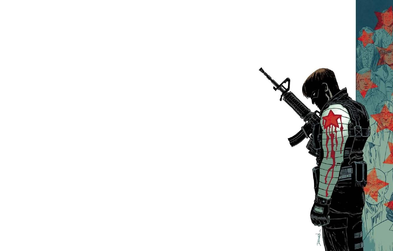 Wallpaper Winter Soldier, Bucky Barnes, The winter soldier, Bucky Barnes image for desktop, section фантастика