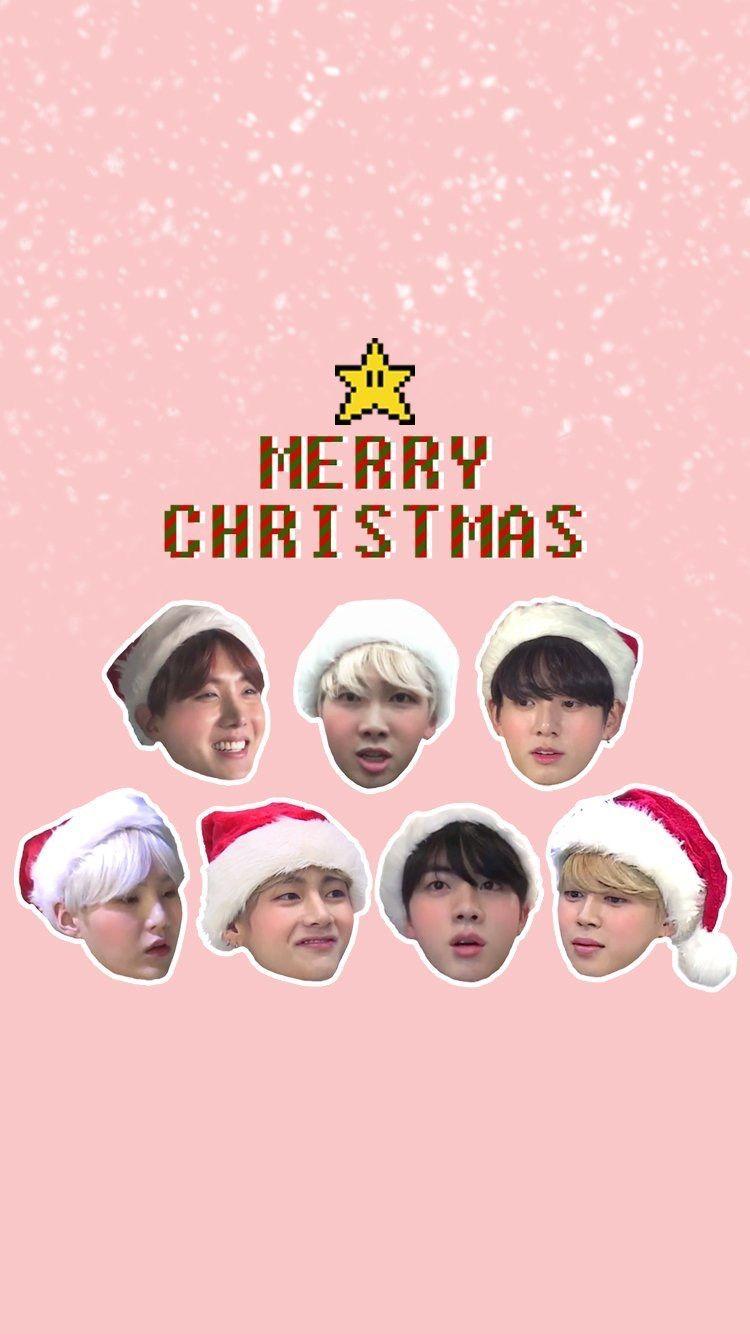 V BTS Merry Christmas Wallpapers Wallpaper Cave