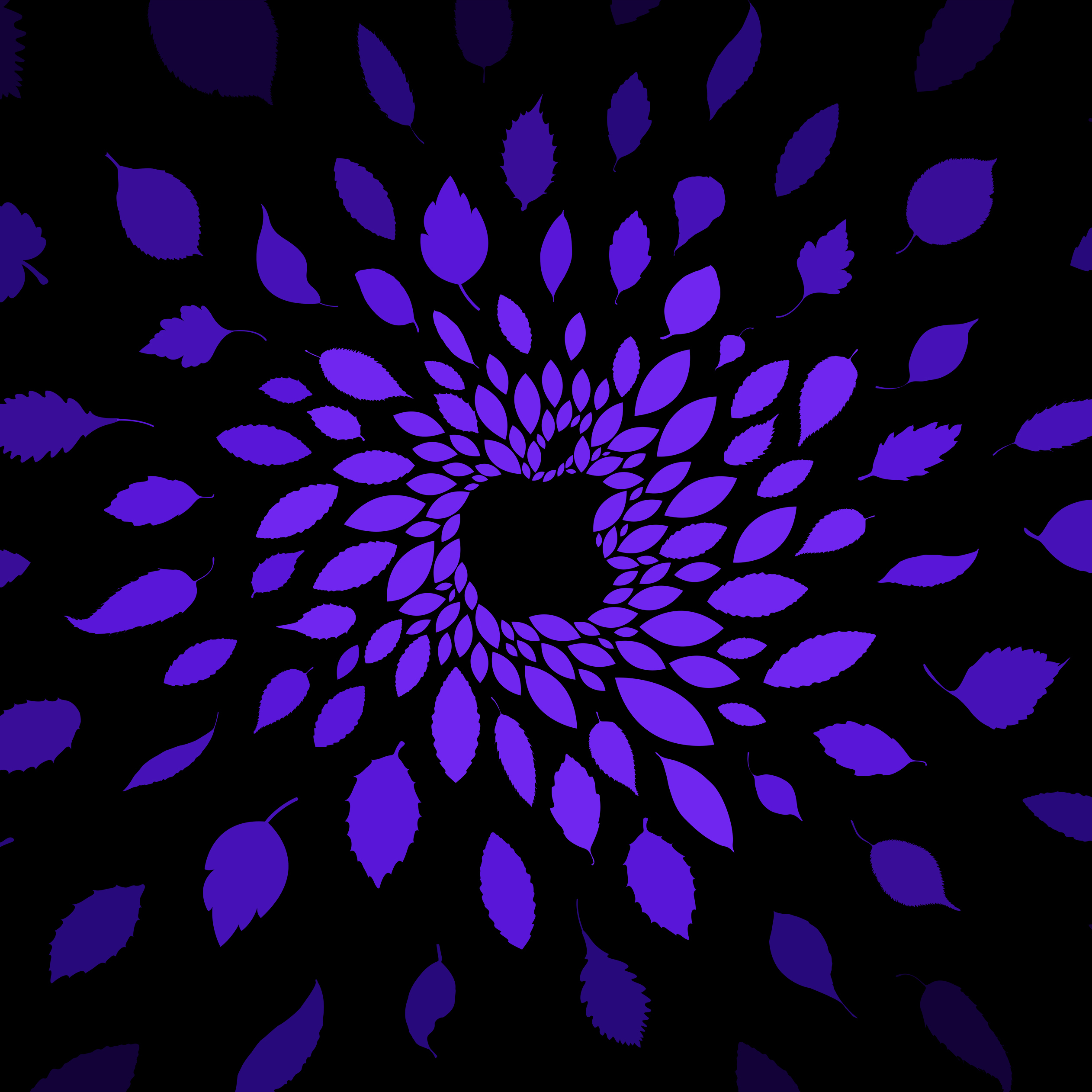 #Dark background, #Violet, #Apple, #Black. Abstract