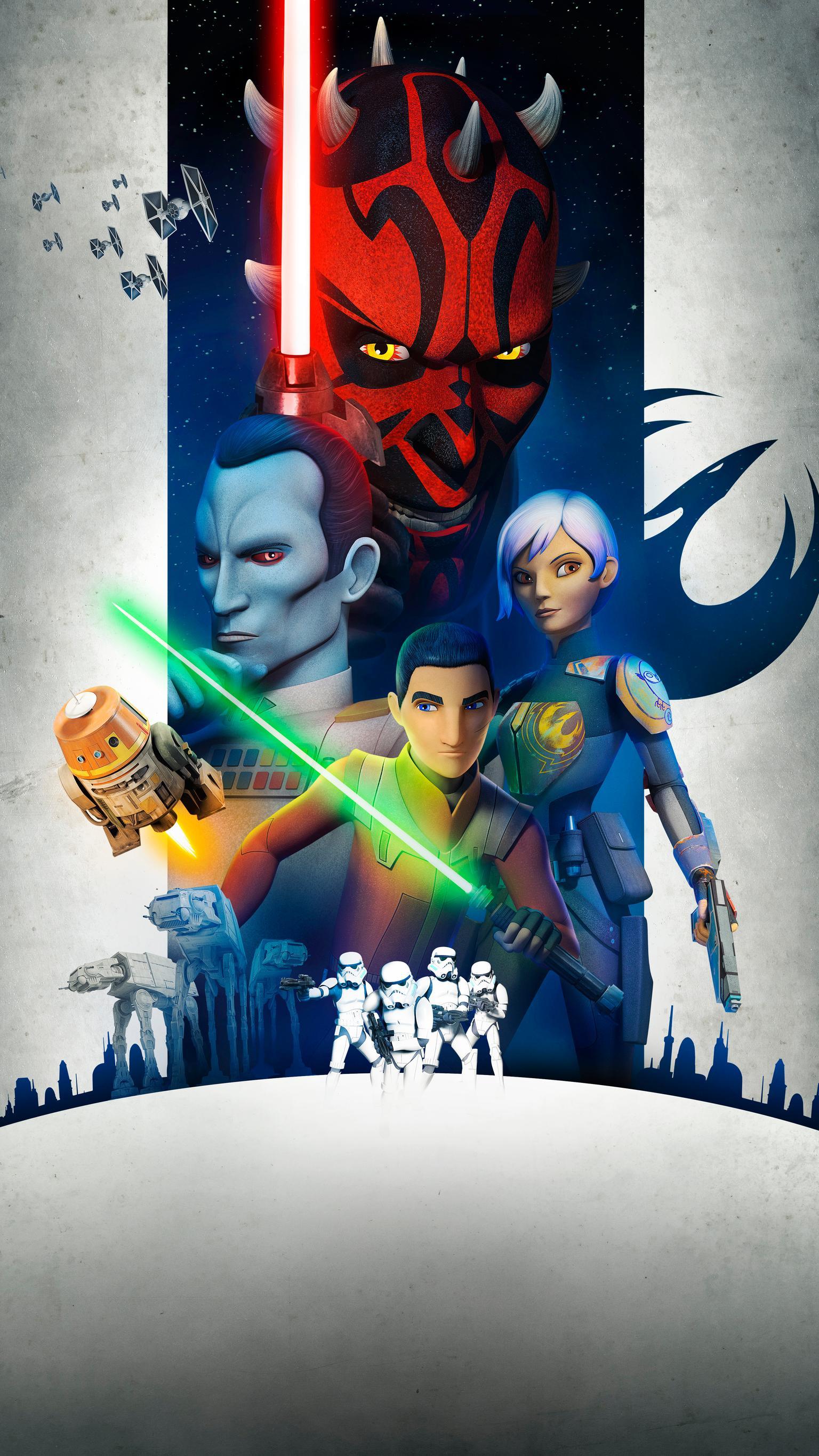 Star Wars Rebels: Spark of Rebellion (2014) Phone Wallpaper