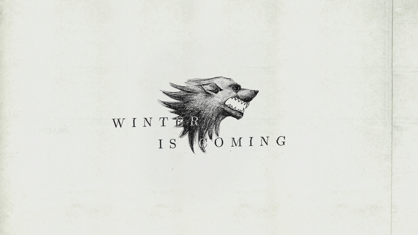 Winter Is Coming Background. Seond