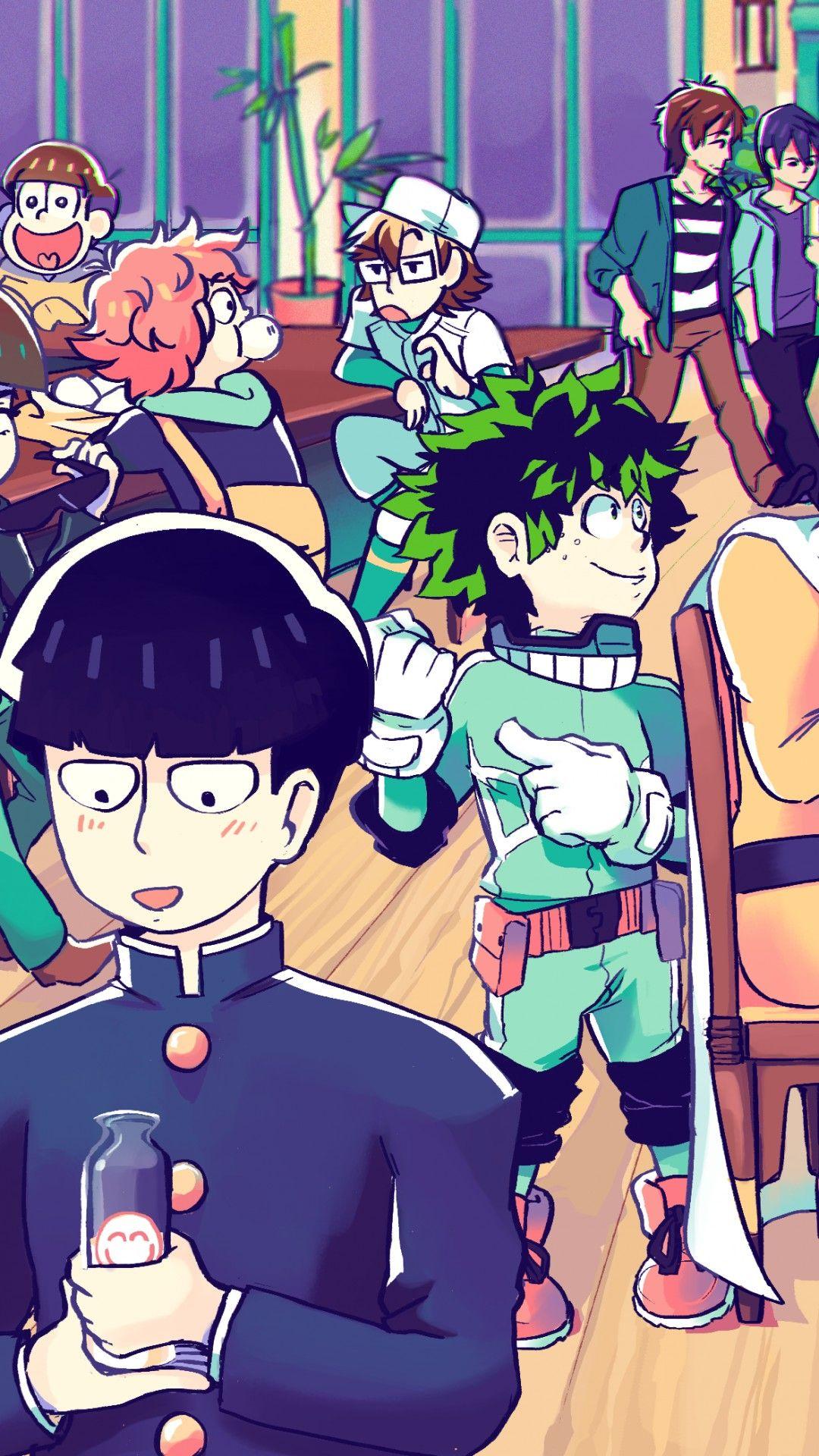Mob Psycho 100 iPhone Wallpapers