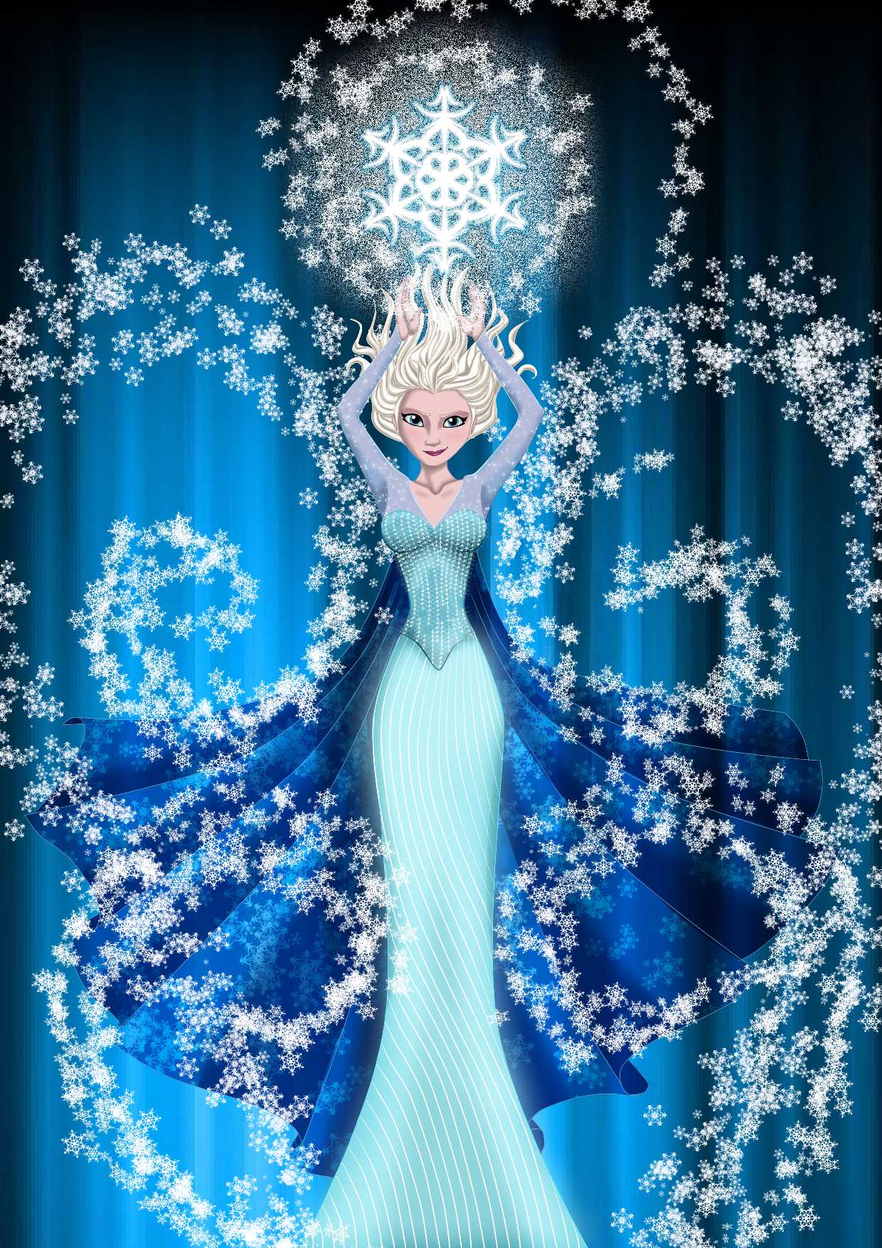Frozen Theme Wallpaper Elsa Papel De Parede, HD