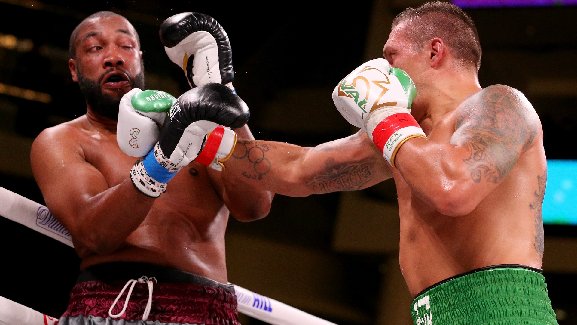 Oleksandr Usyk makes successful heavyweight debut with TKO